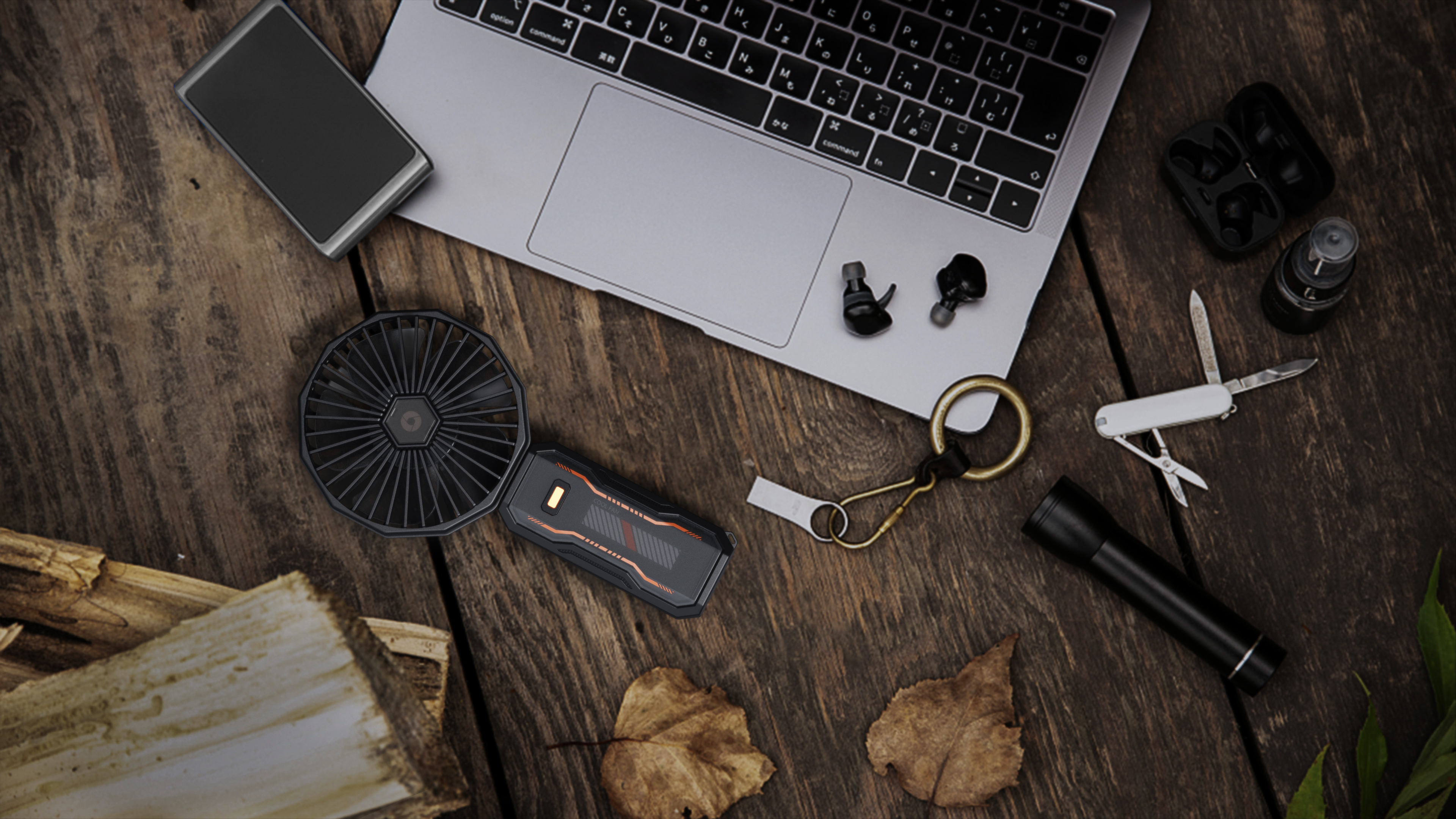 Handheld fan，Small fan，Cyberpunk，Cool，