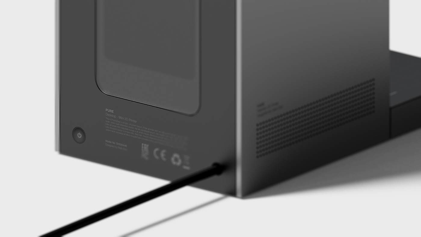 printer，mini，aluminium，