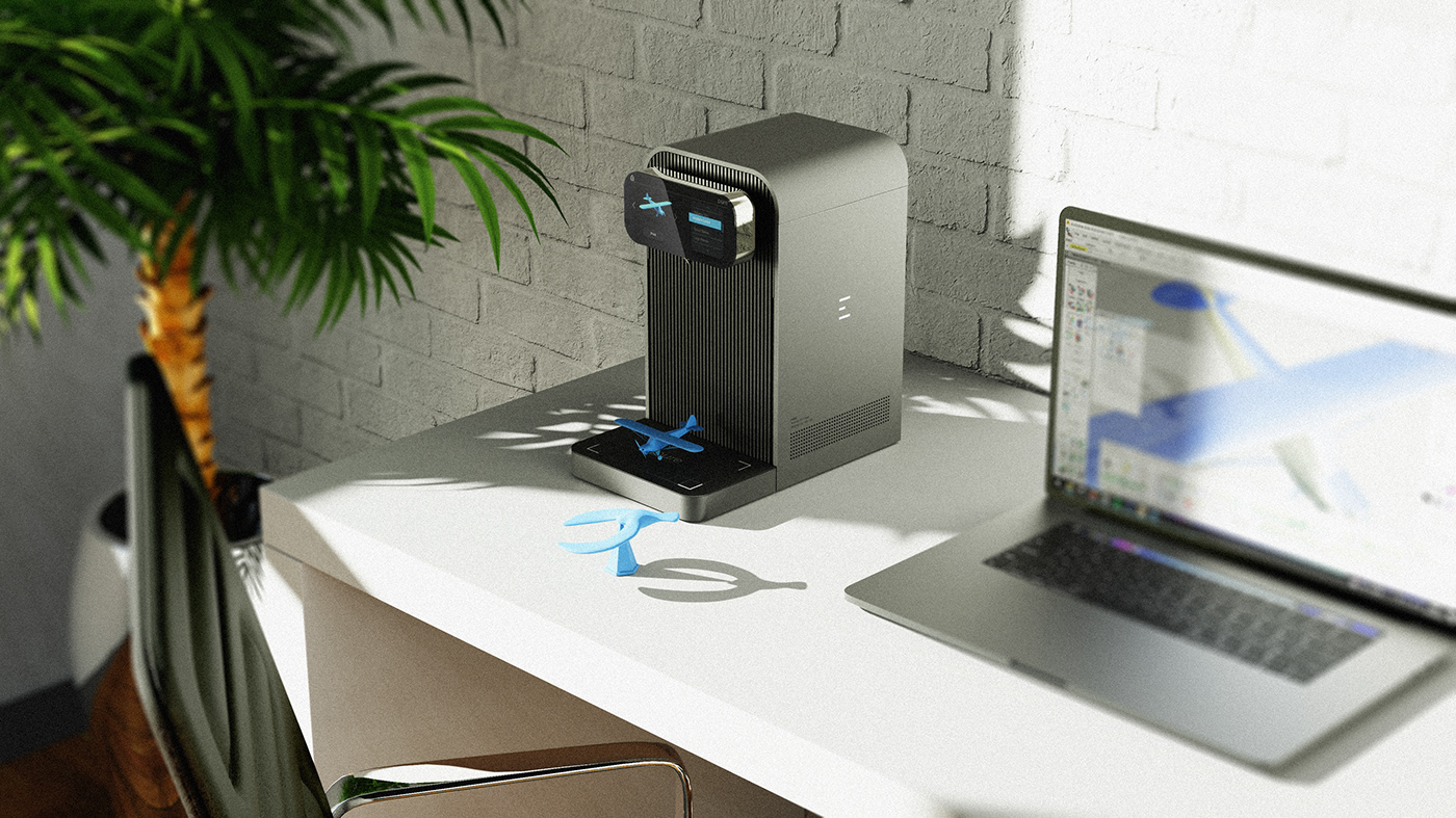 printer，mini，aluminium，