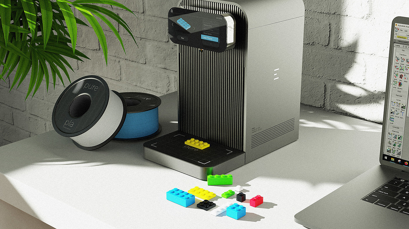 printer，mini，aluminium，