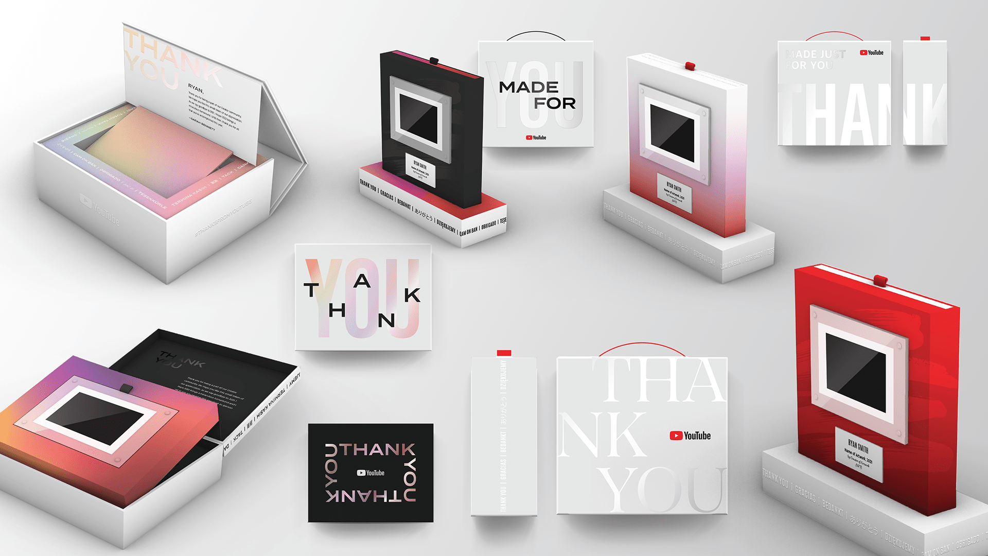 Gift box，Graphic Artist Designer，packing design，art gallery，Youtube，NFT，