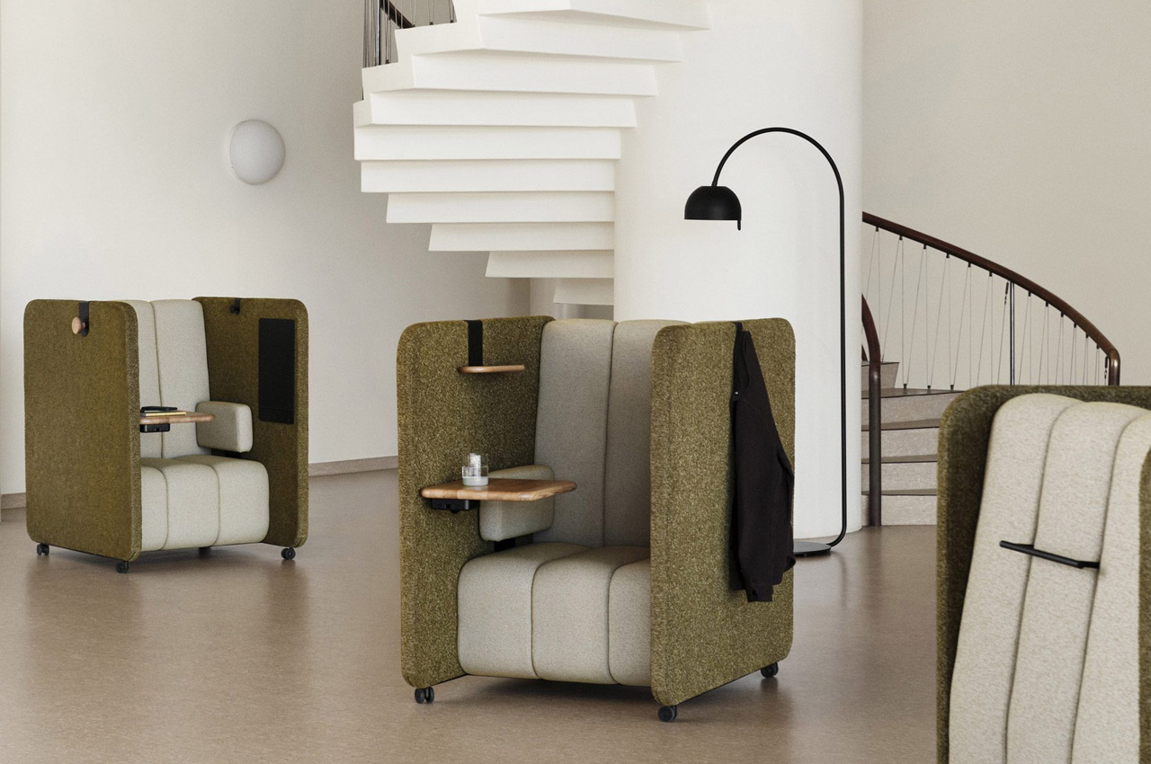 chair，BOB Solo，Blå Station，cubicle，Privacy，product design，Furniture home，