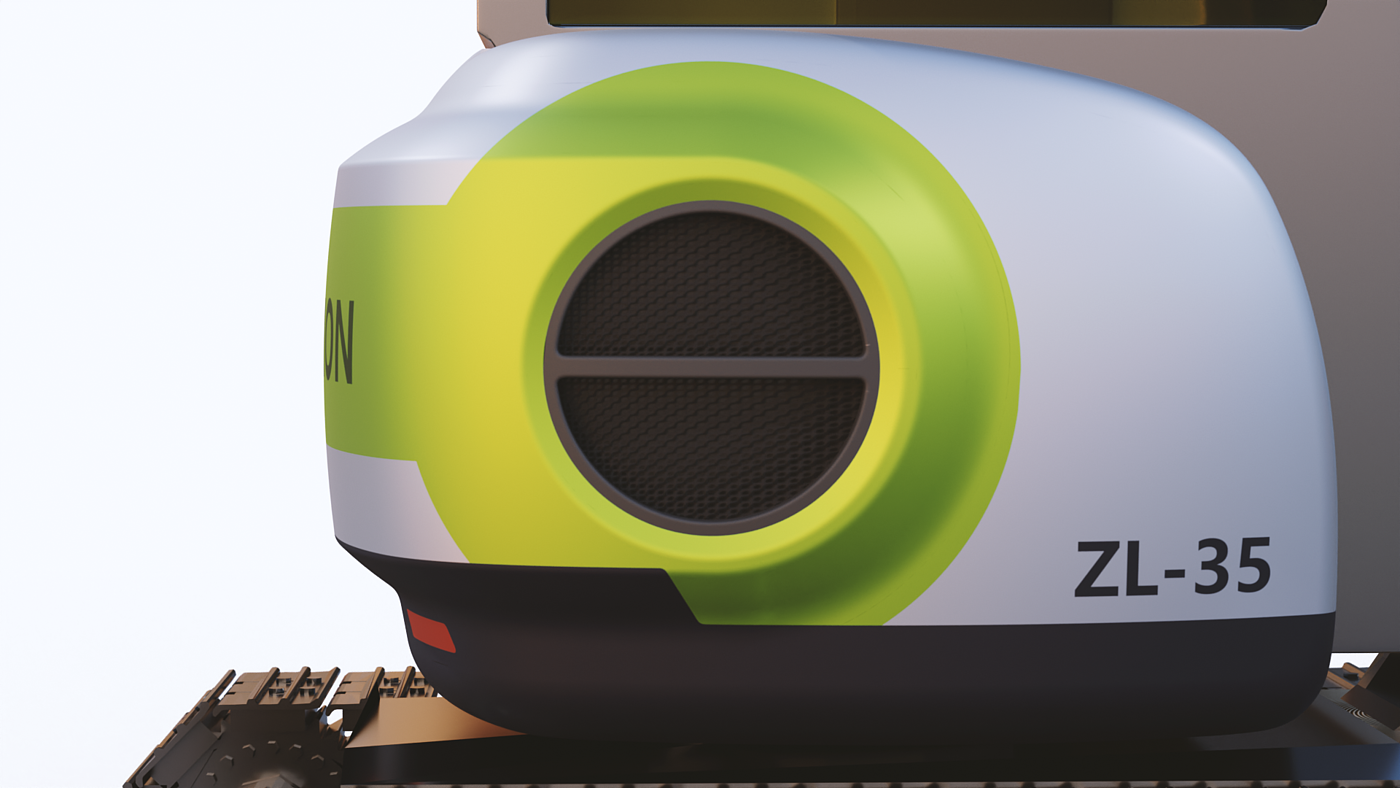industrial design，sample reels，product design，construction machinery，