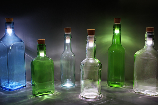 lamp，Atmosphere lamp，The wine bottle，Cork，Bottle stopper，