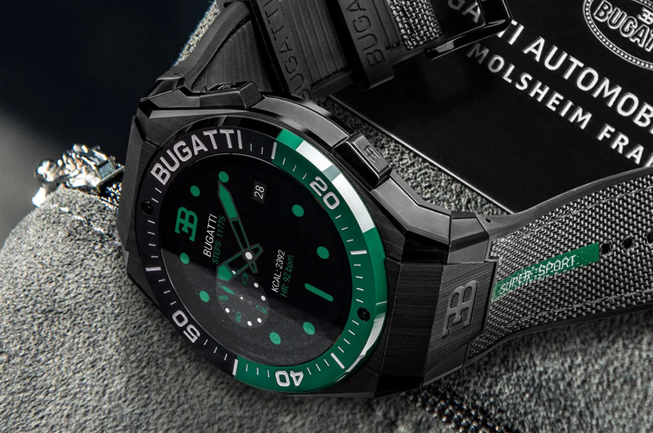 bugatti，Intelligent Watch，Wristwatch，Digital，