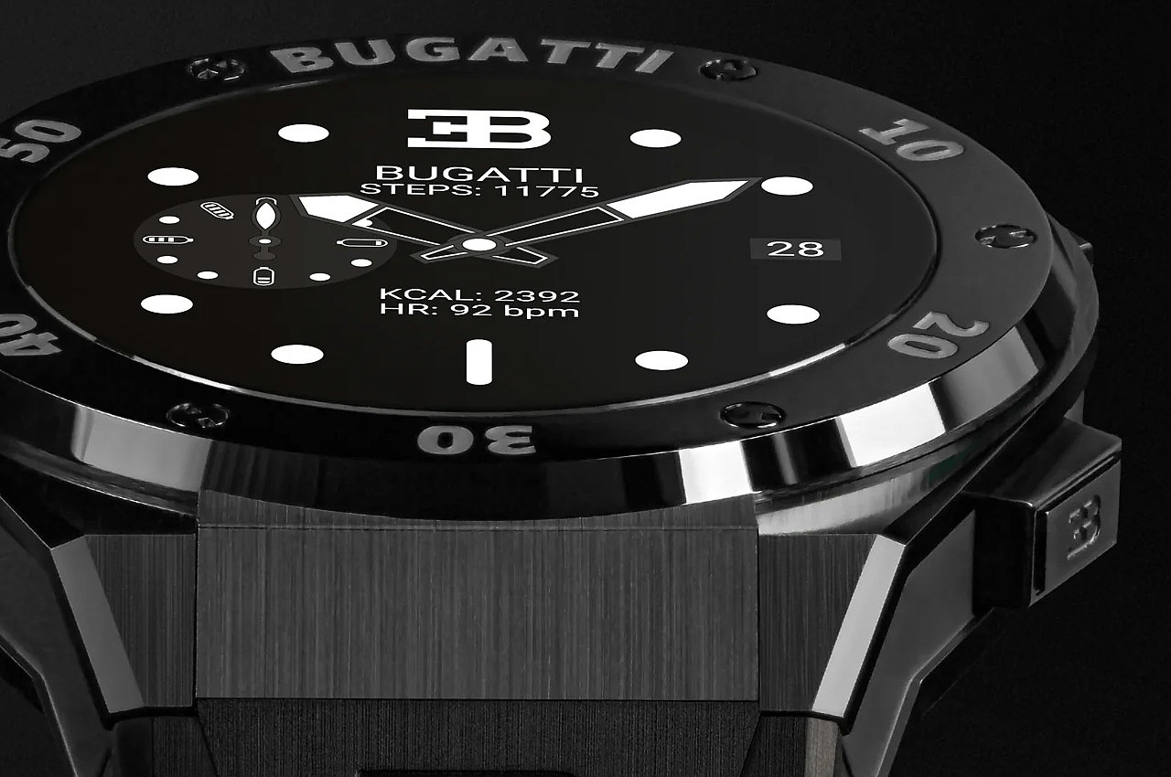 bugatti，Intelligent Watch，Wristwatch，Digital，