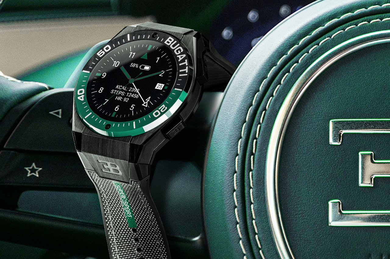 bugatti，Intelligent Watch，Wristwatch，Digital，