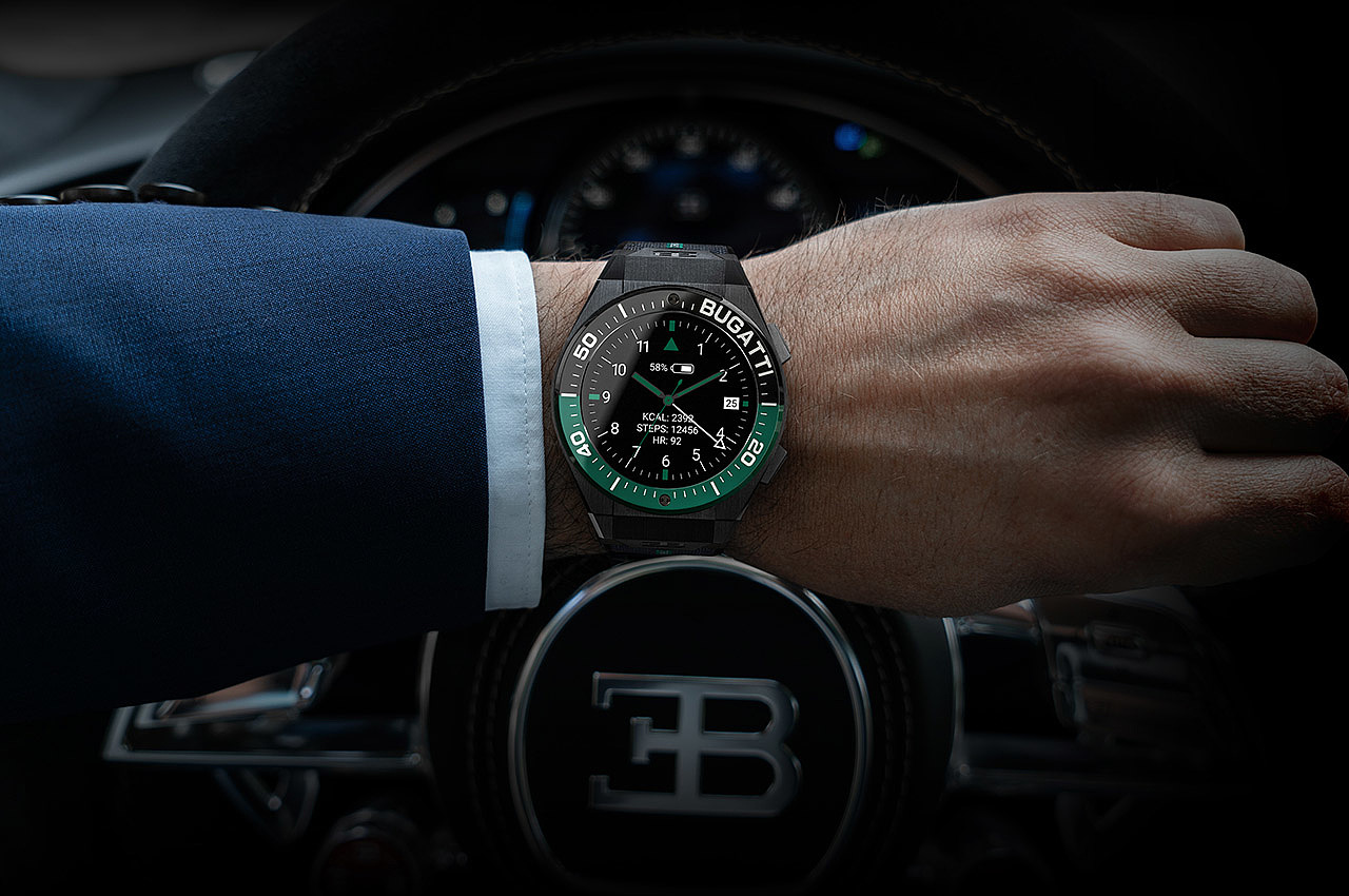 bugatti，Intelligent Watch，Wristwatch，Digital，