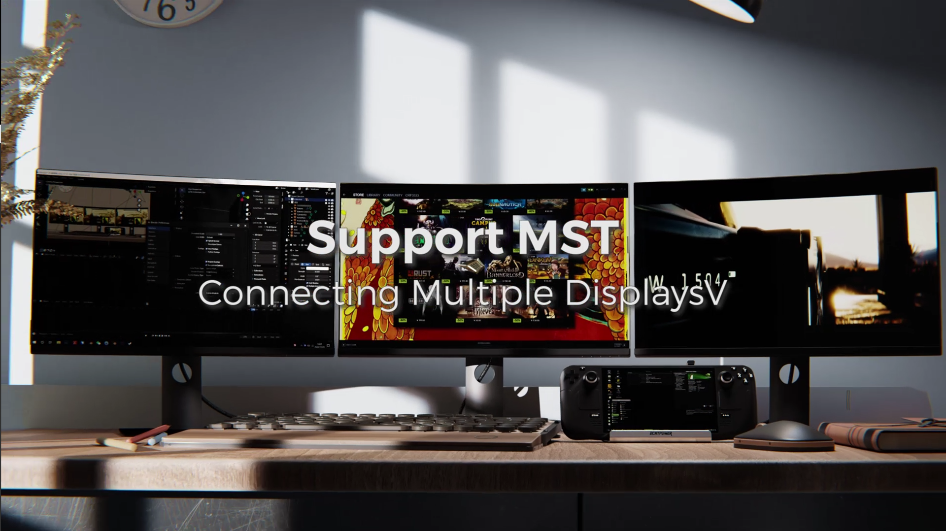 Product animation，Render Video ，3d，electronic product，Expansion dock，