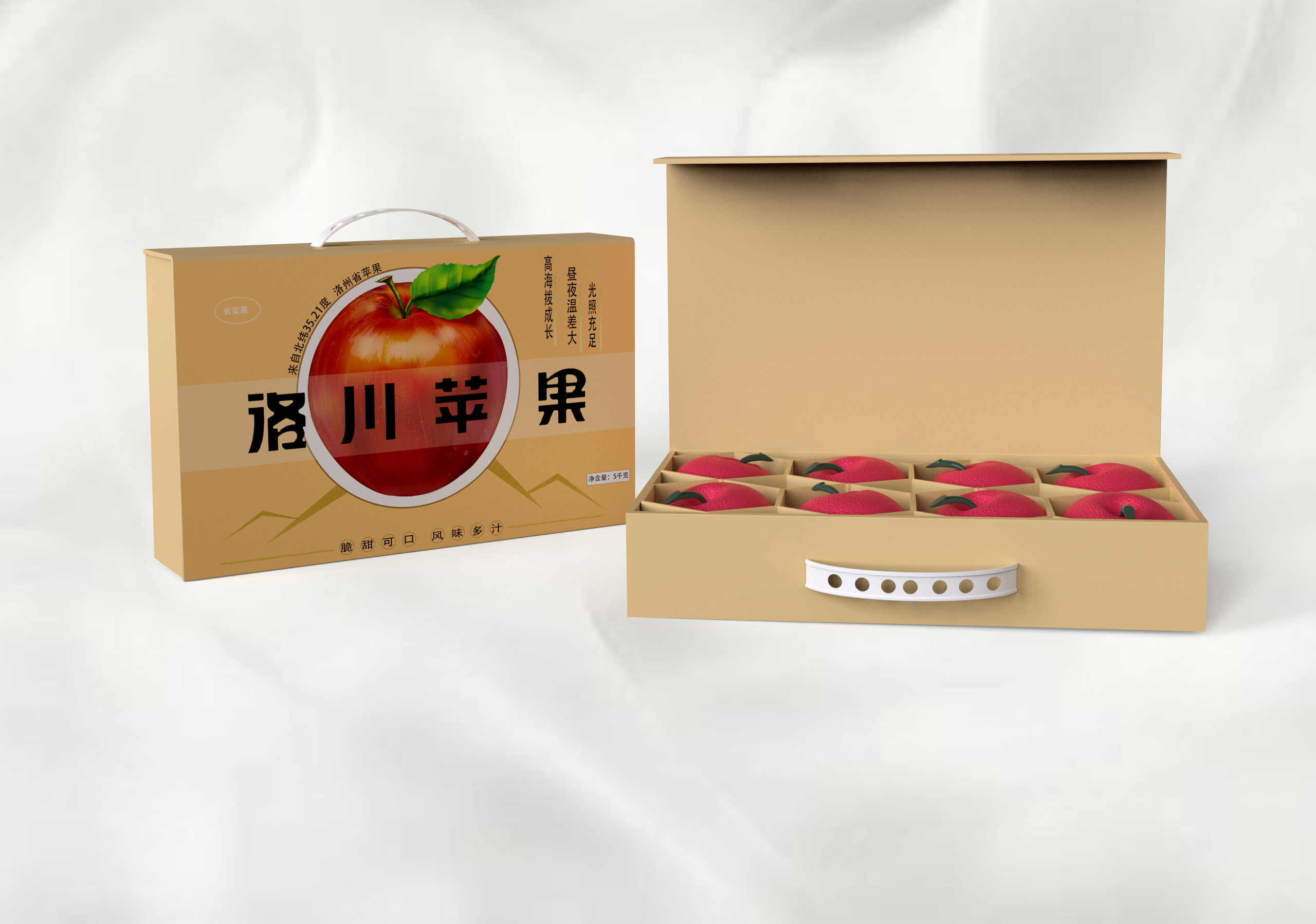 Professional fruit packaging design，