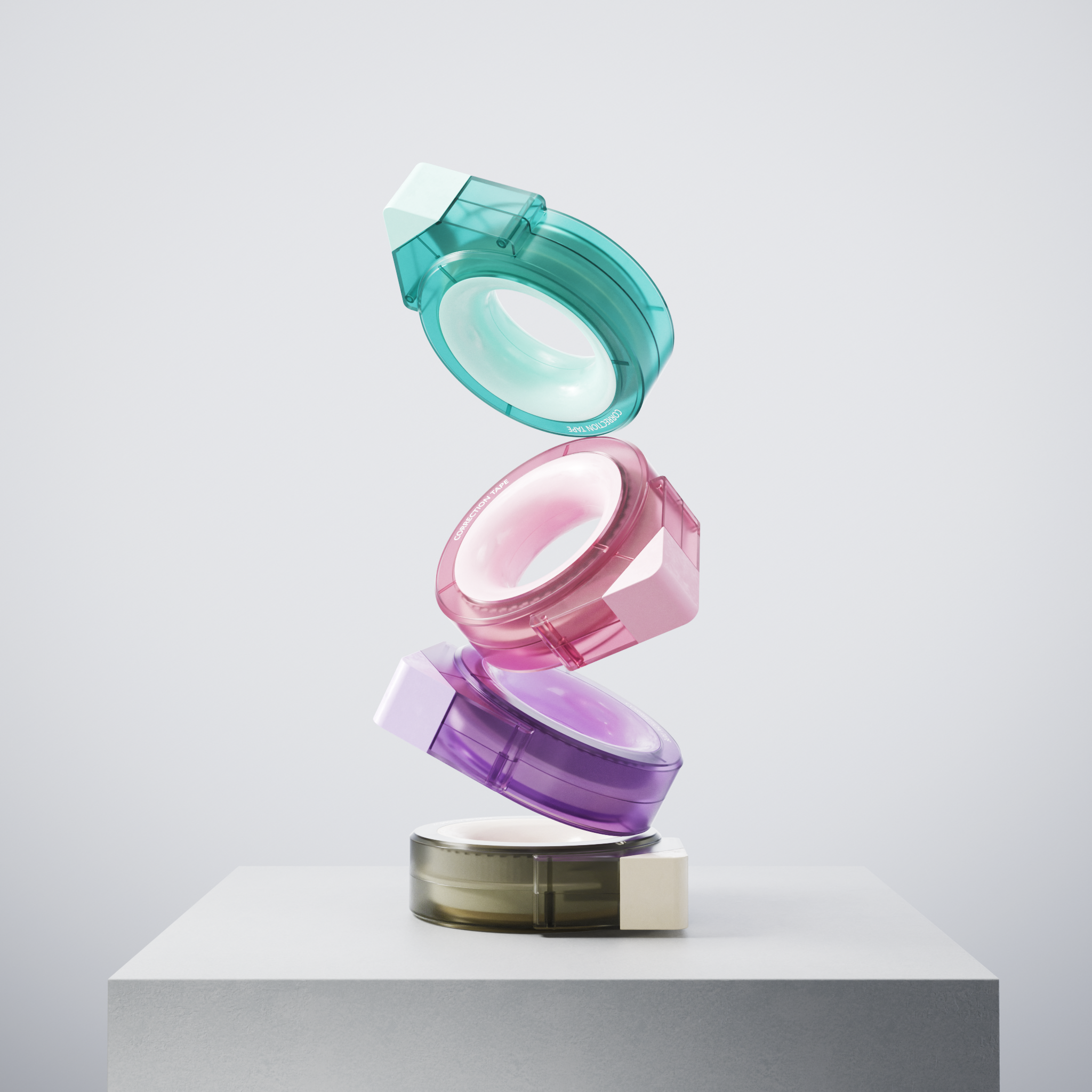 Dopamine-Industrial，Dopamine design，product design，Office supplies design，Stationery design，Simple design，Minimalist design ，Geometric design，