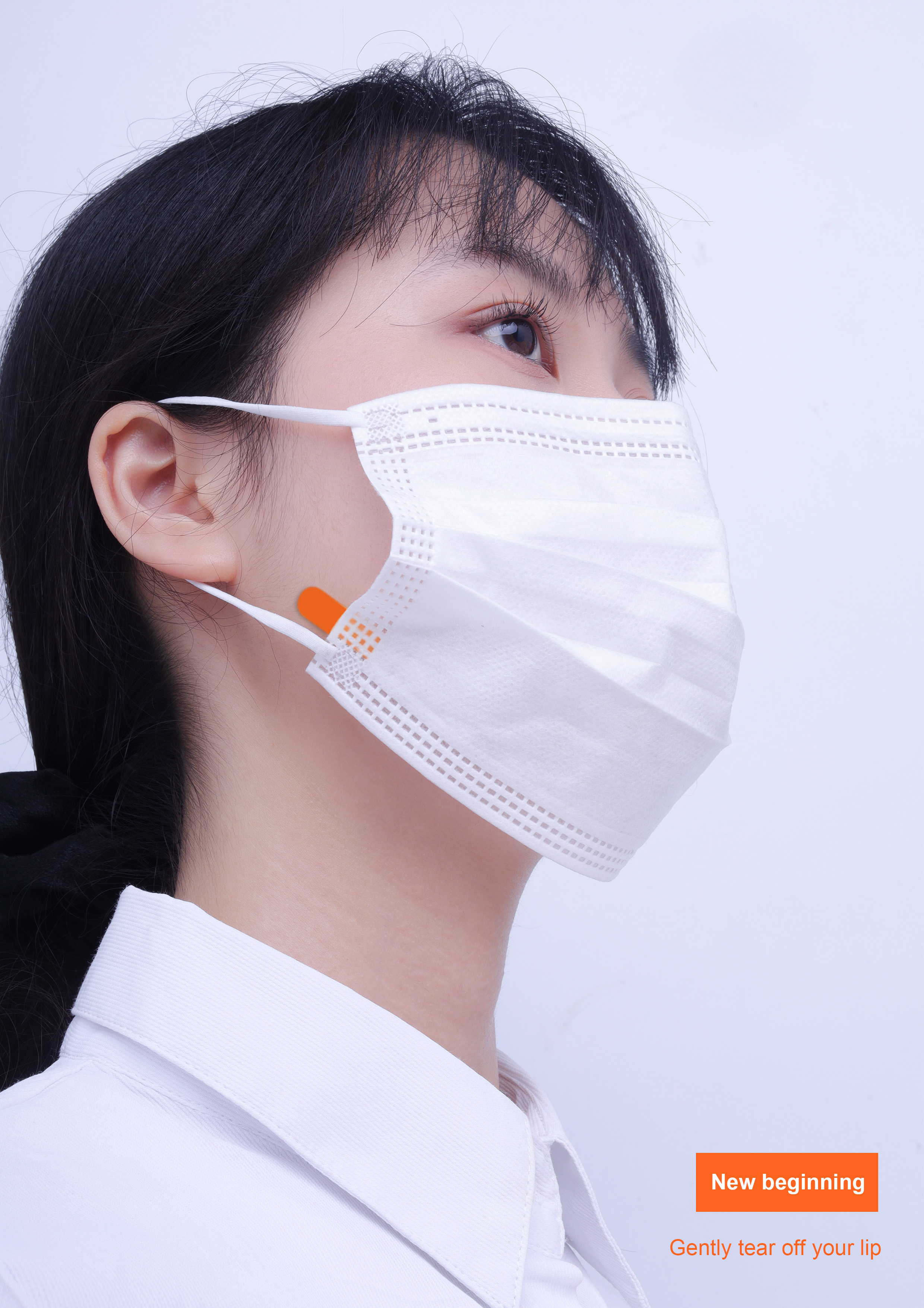 Mask design，female sex，Emotional design，