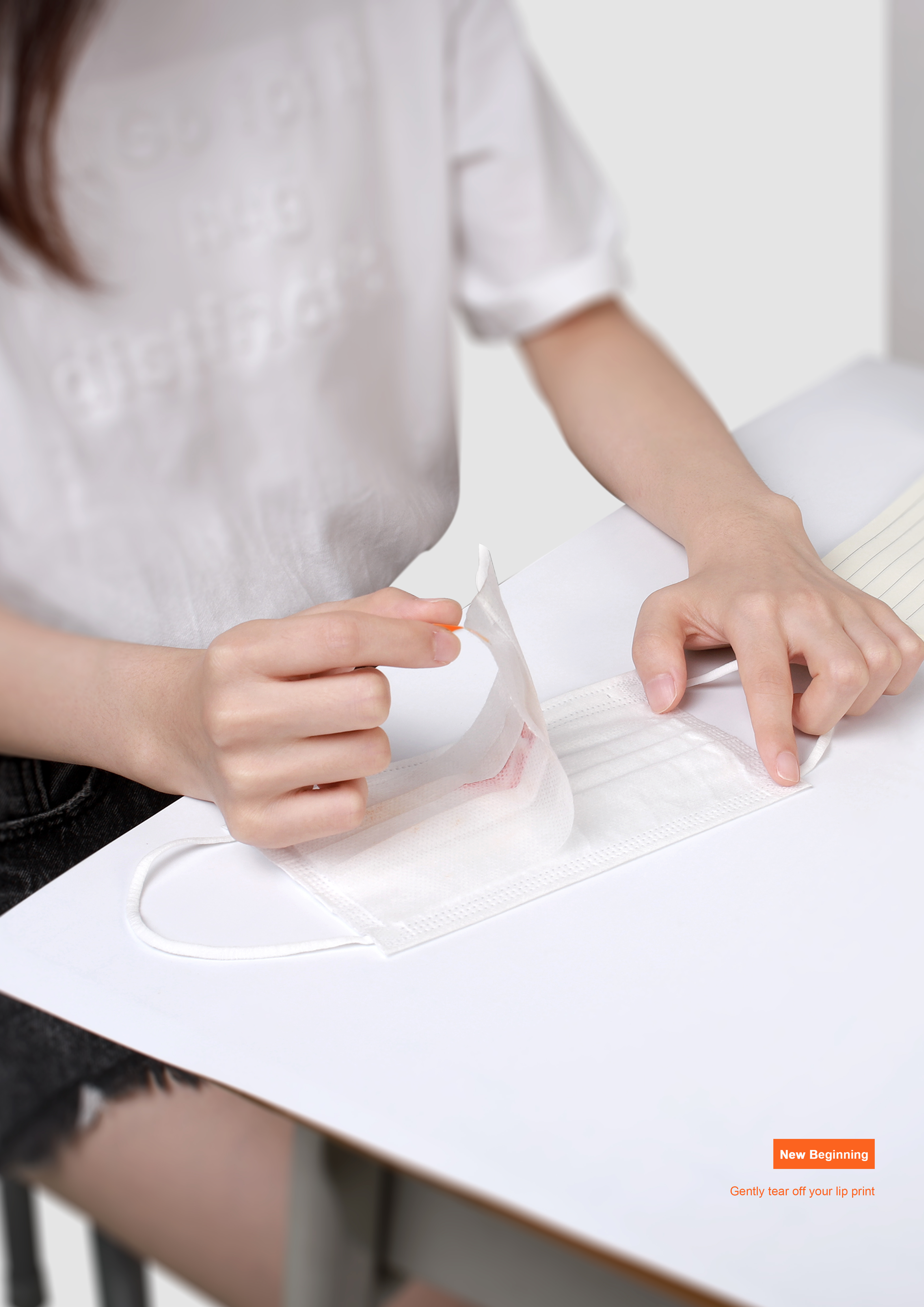 Mask design，female sex，Emotional design，