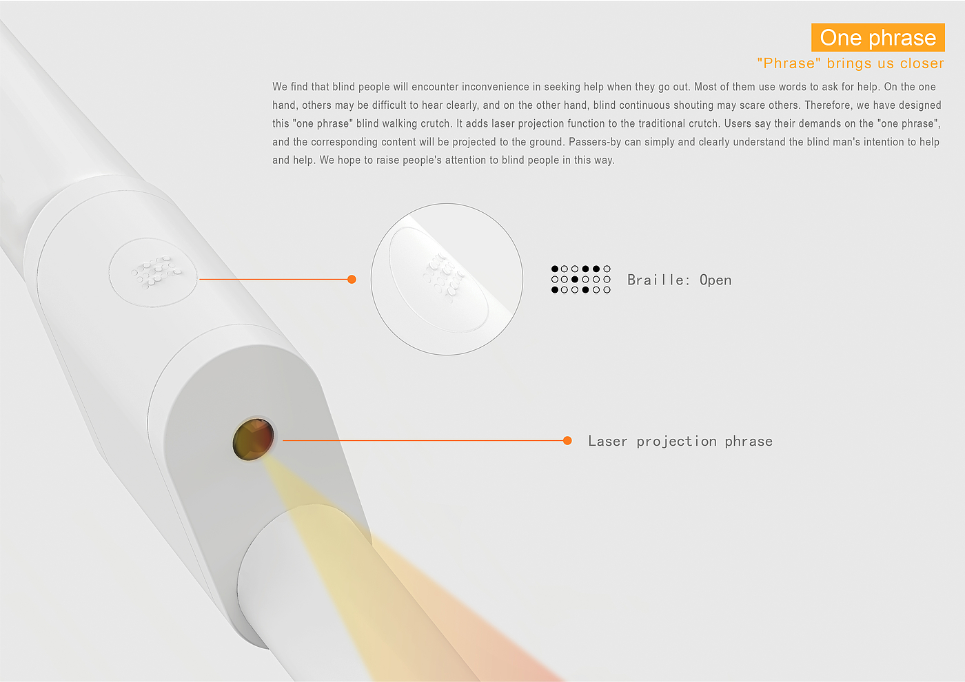 Crutch design，Disabled，Reduce inequality，