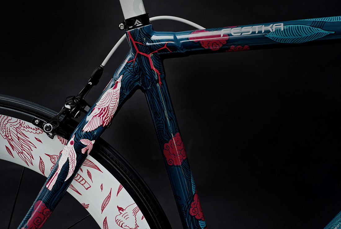 ZERO FESTIVAL，Czech Republic，Hand drawn，Bicycle，vehicle，