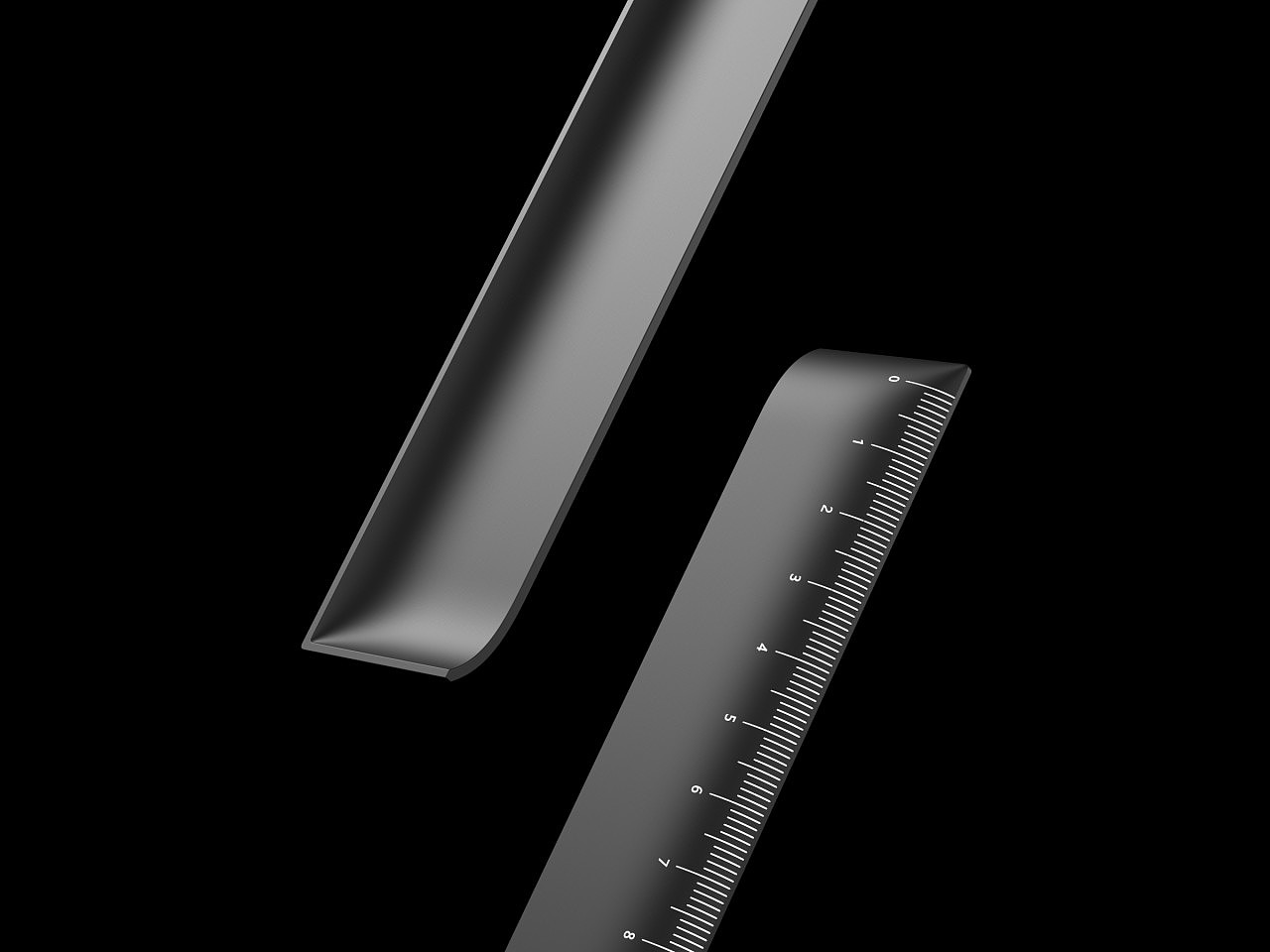 Ruler_C，tool，Stationery，Office Supplies，