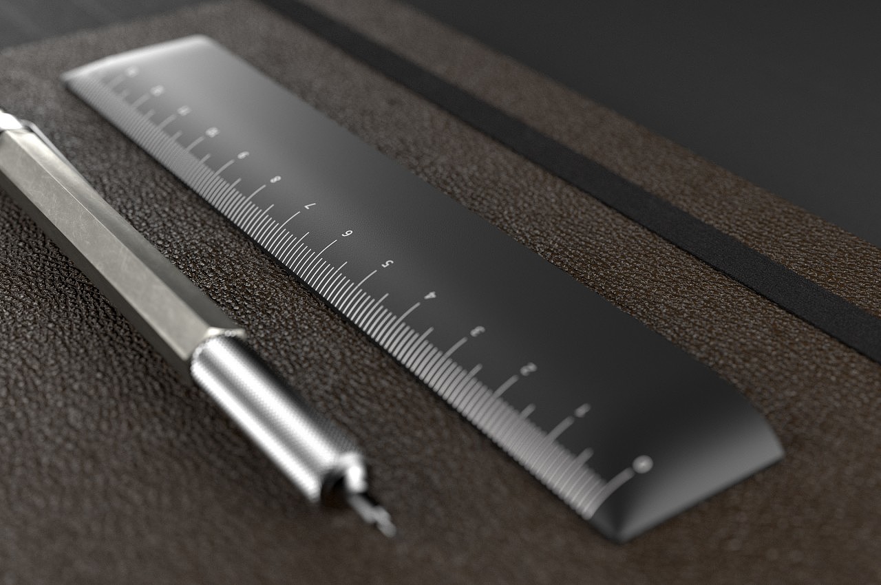 Ruler_C，tool，Stationery，Office Supplies，