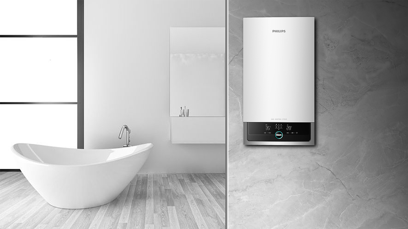 product design，Structural design，industrial design，Appearance design，Wall hanging furnace，Kitchen bathroom，
