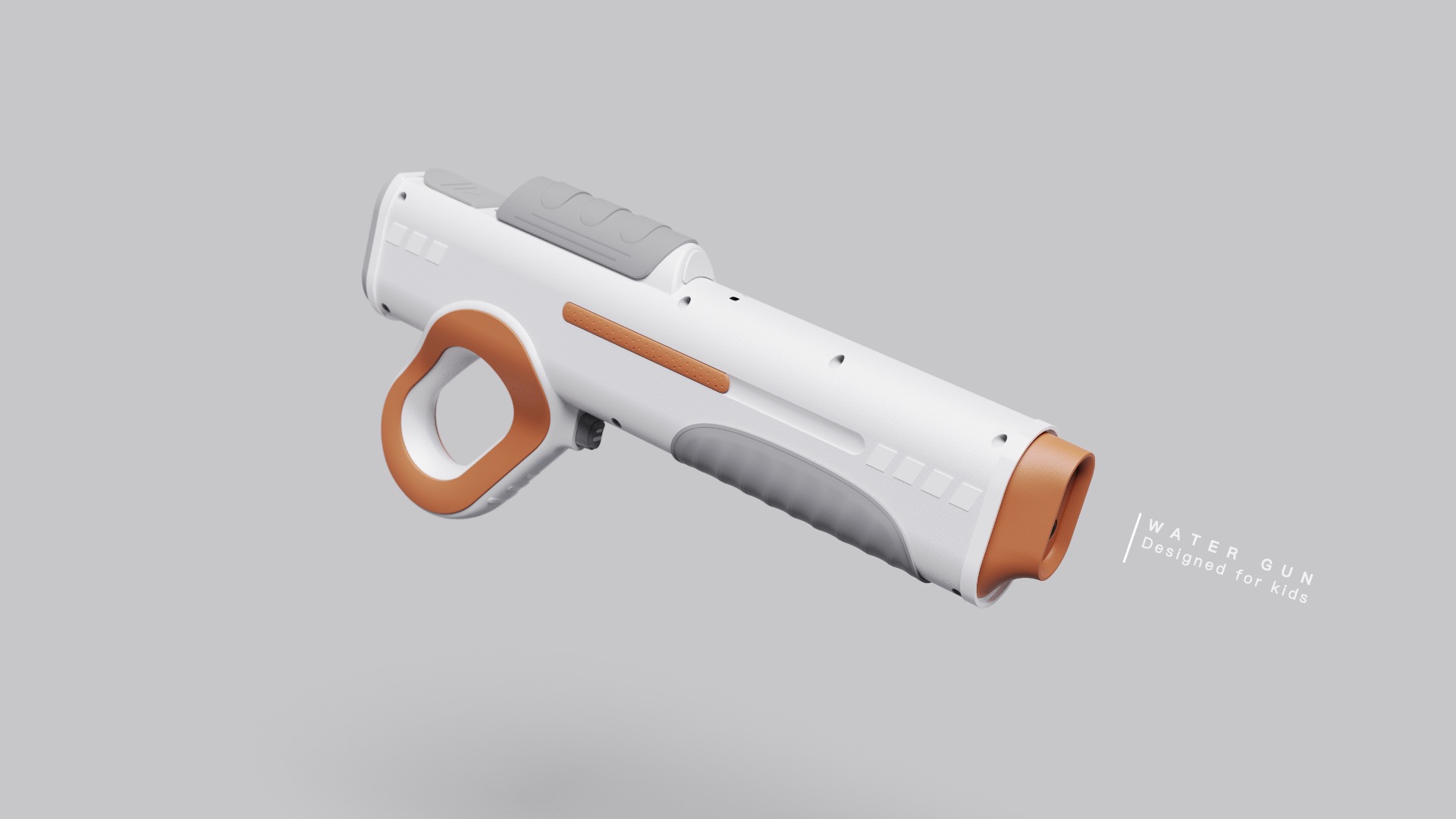 One tree industrial design，Children's Toys，Electric water gun，mideer，