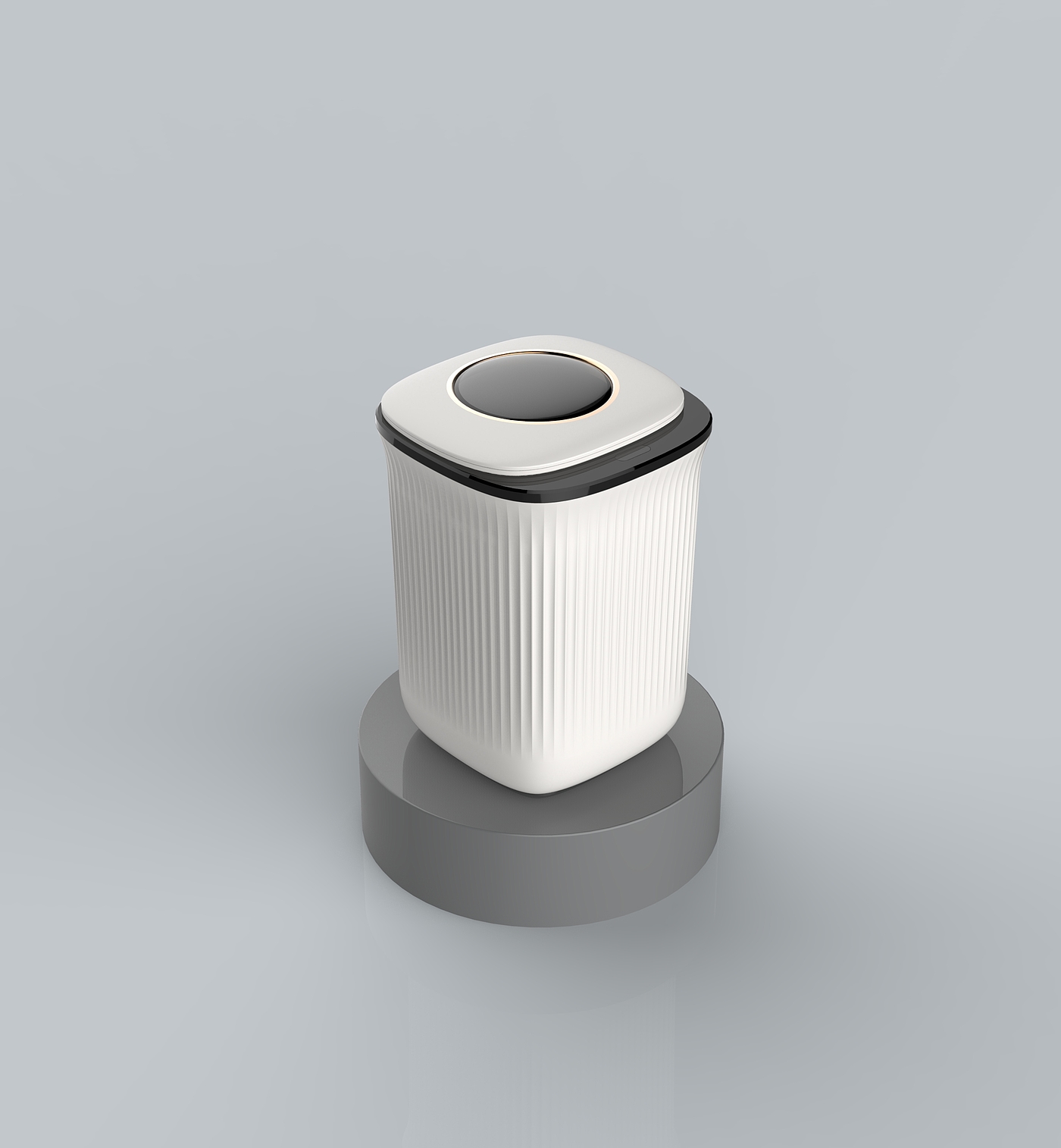 Induction intelligent trash can，