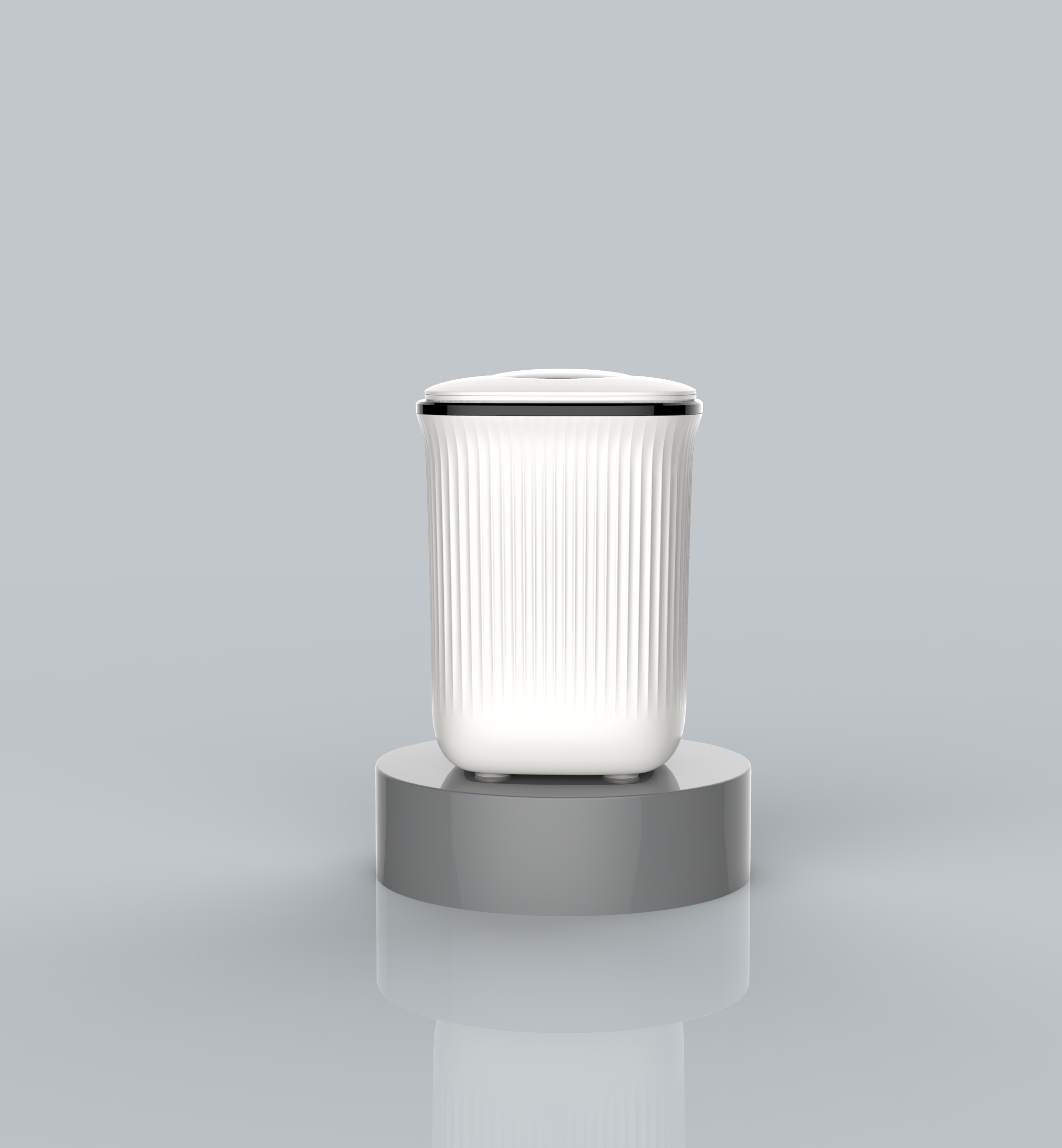 Induction intelligent trash can，