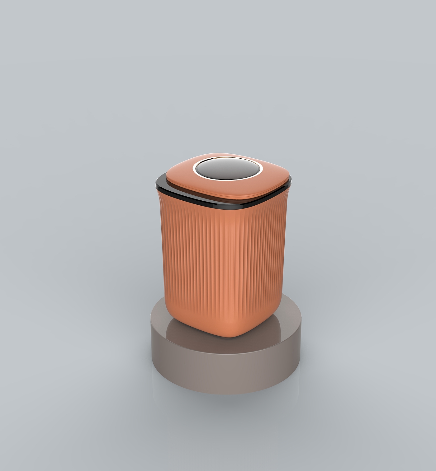 Induction intelligent trash can，