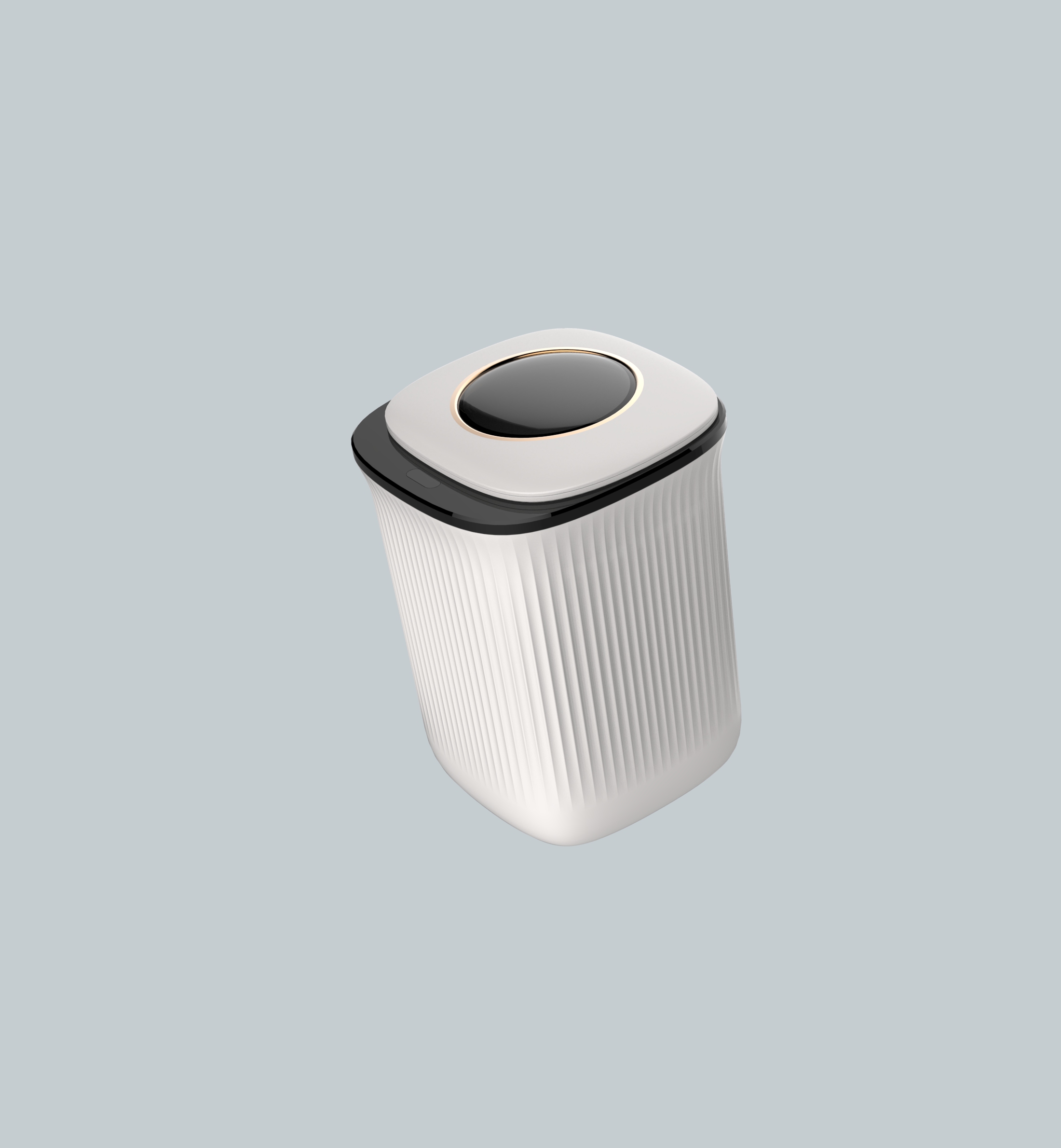 Induction intelligent trash can，