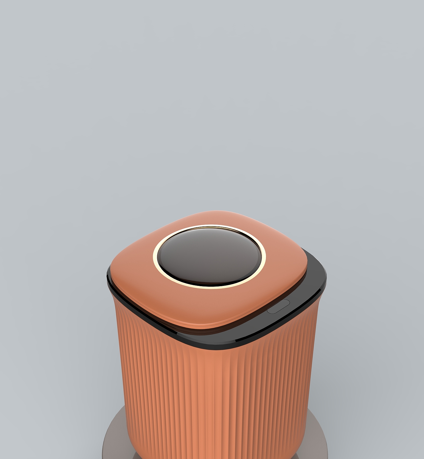 Induction intelligent trash can，