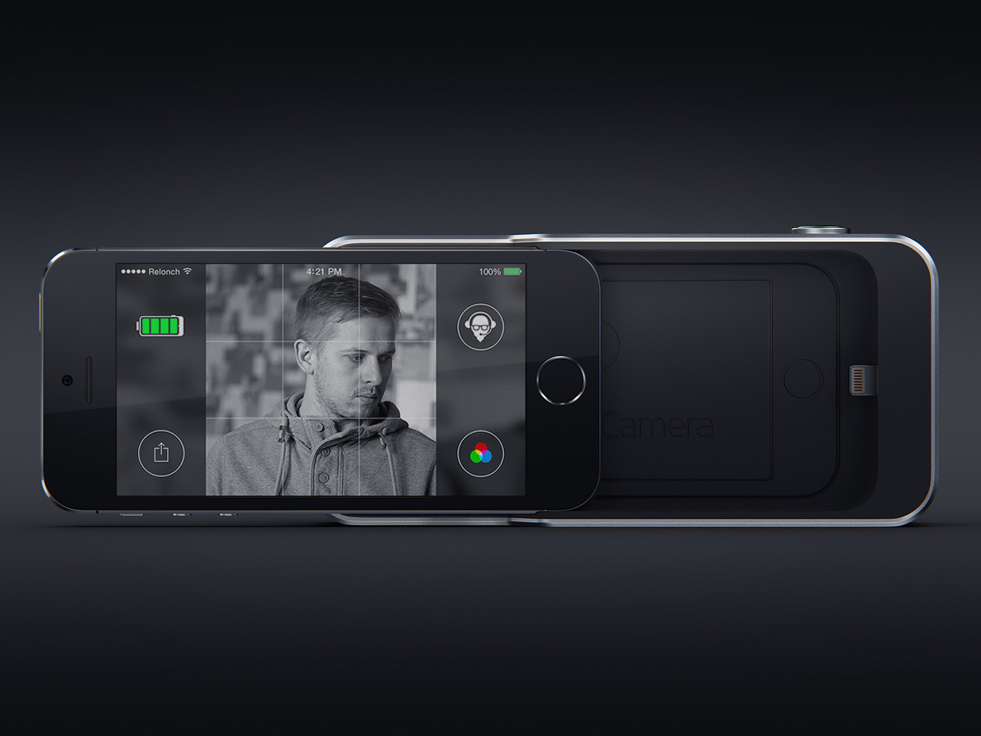 CGI lens，IPhone camera，Relonch Camera，