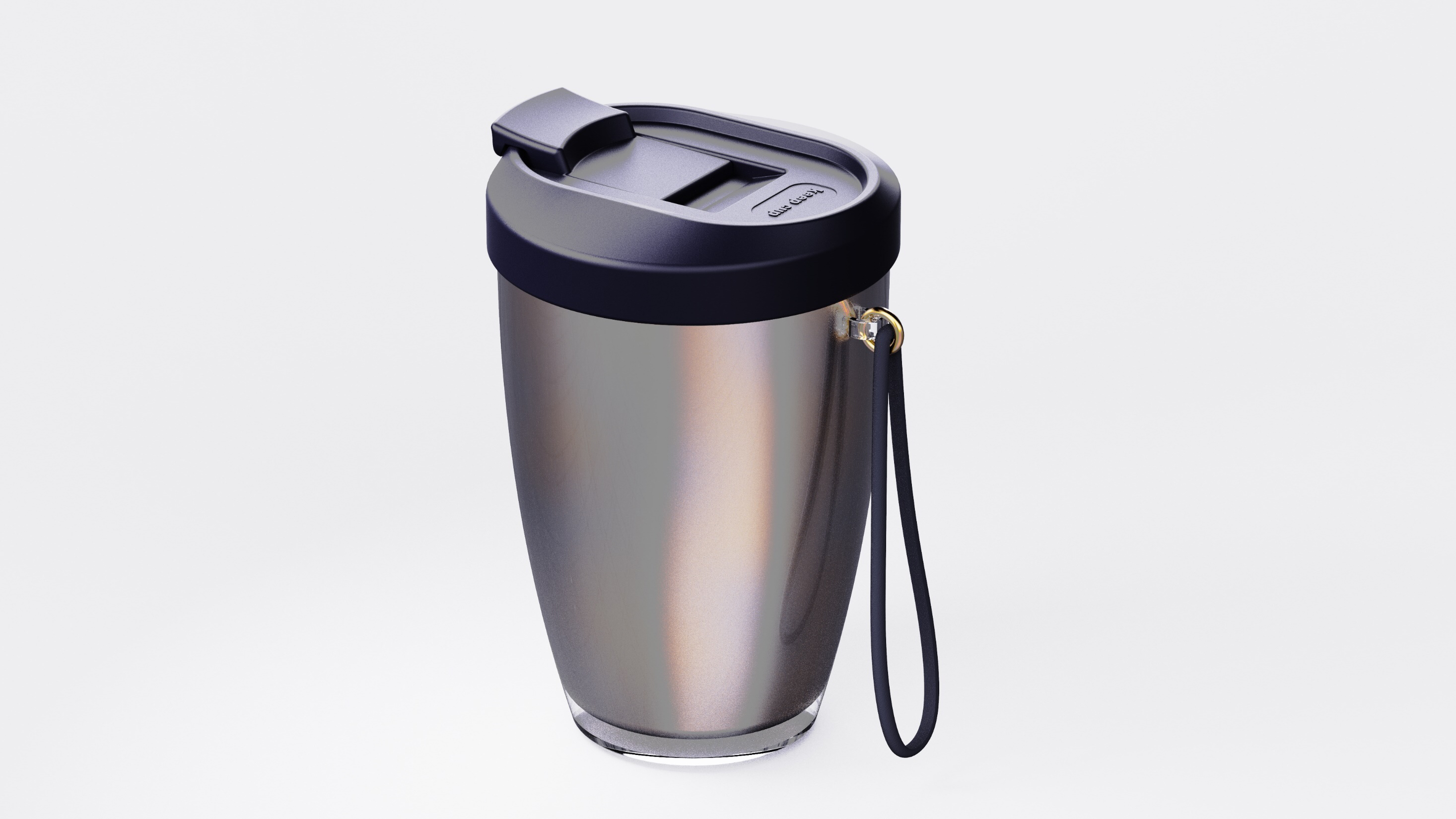 coffee cup，Light cool coffee cup，Tumbler ，American coffee cup，Metal coffee cup，Convenient coffee cup，