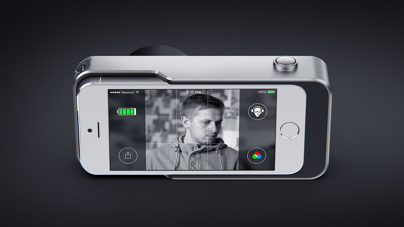 CGI lens，IPhone camera，Relonch Camera，