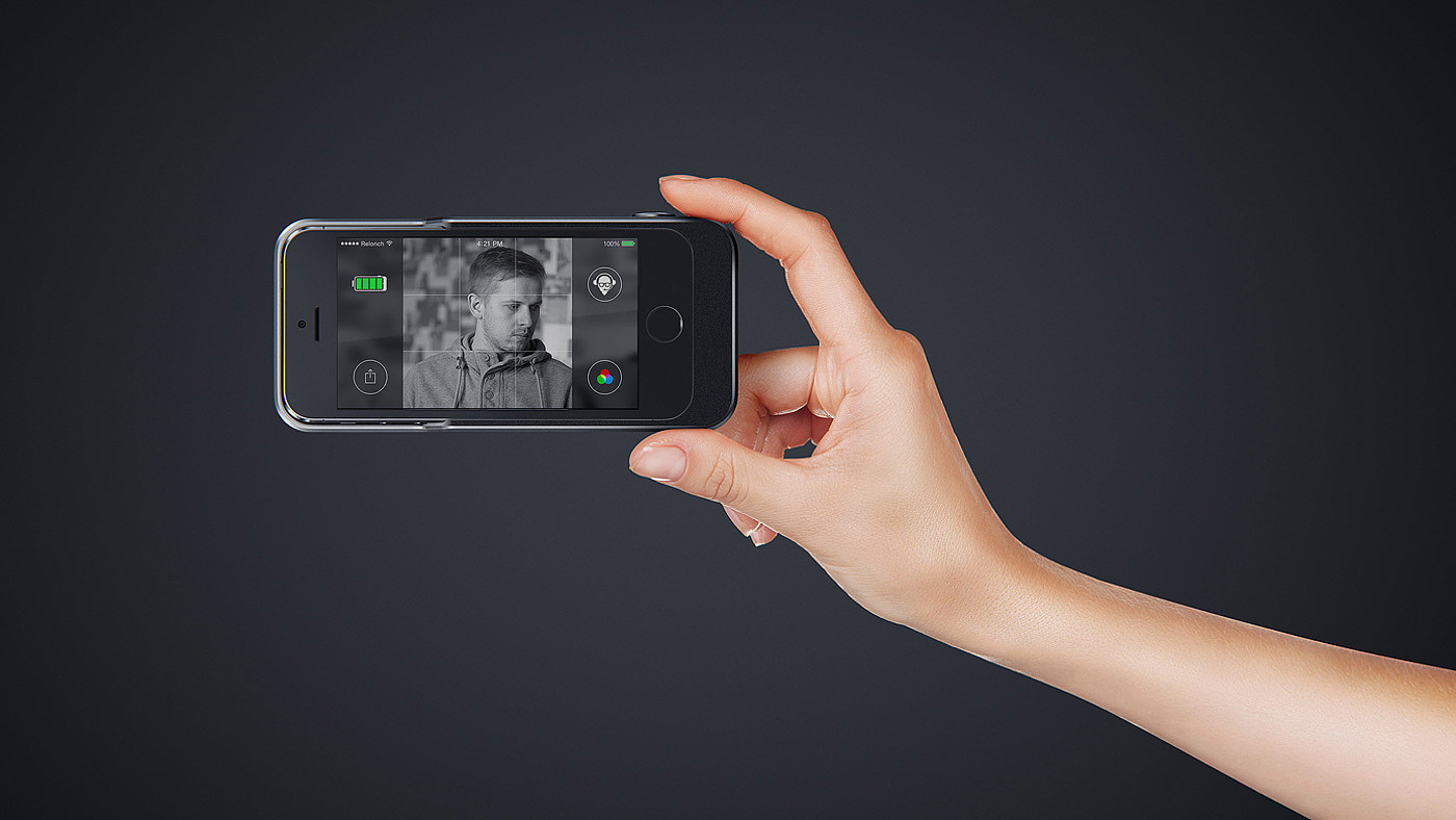 cgi镜头，iPhone相机，Relonch Camera，