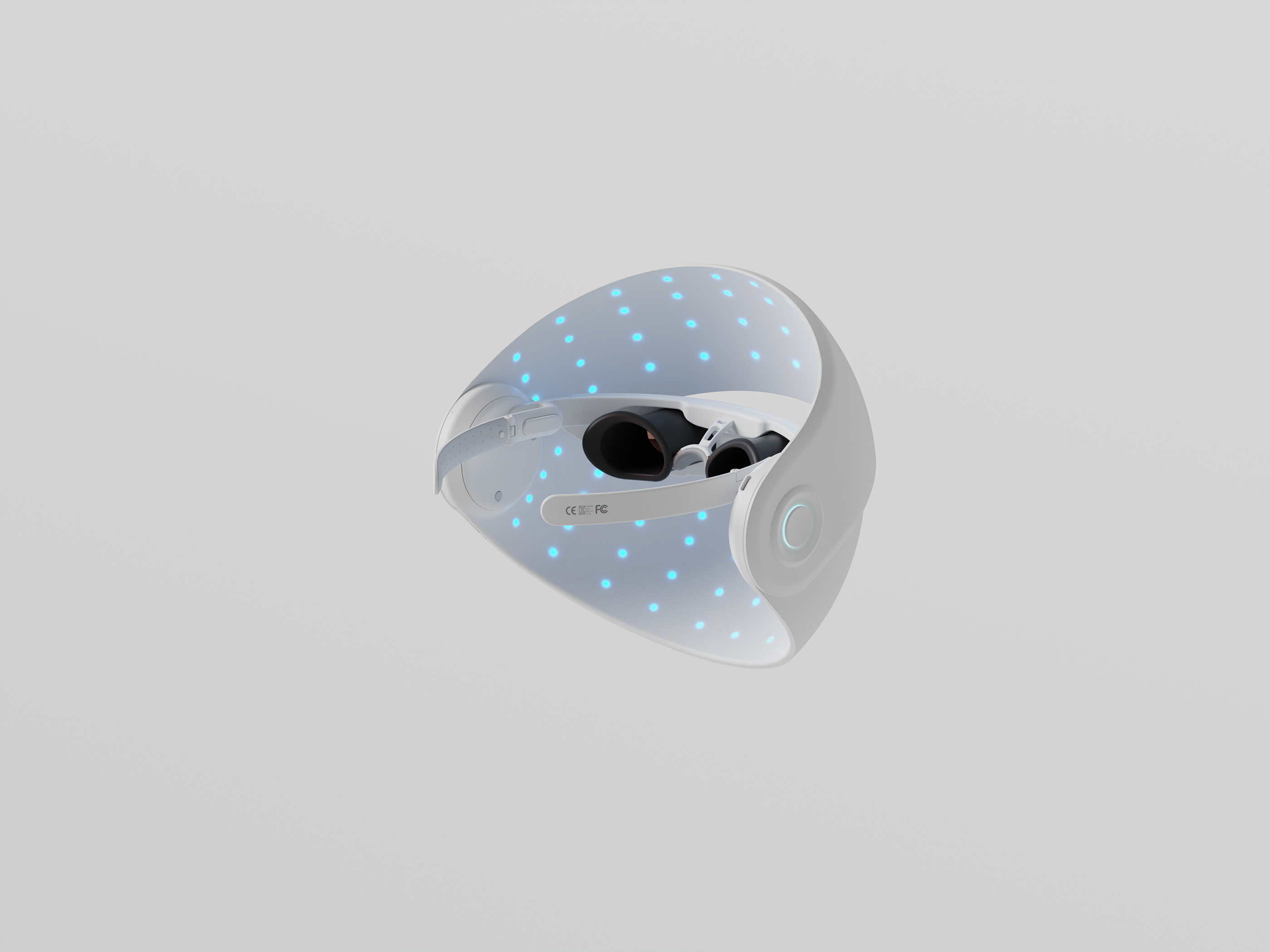 product design，product，cosmetology，Beauty makeup，industrial design，ledmask，