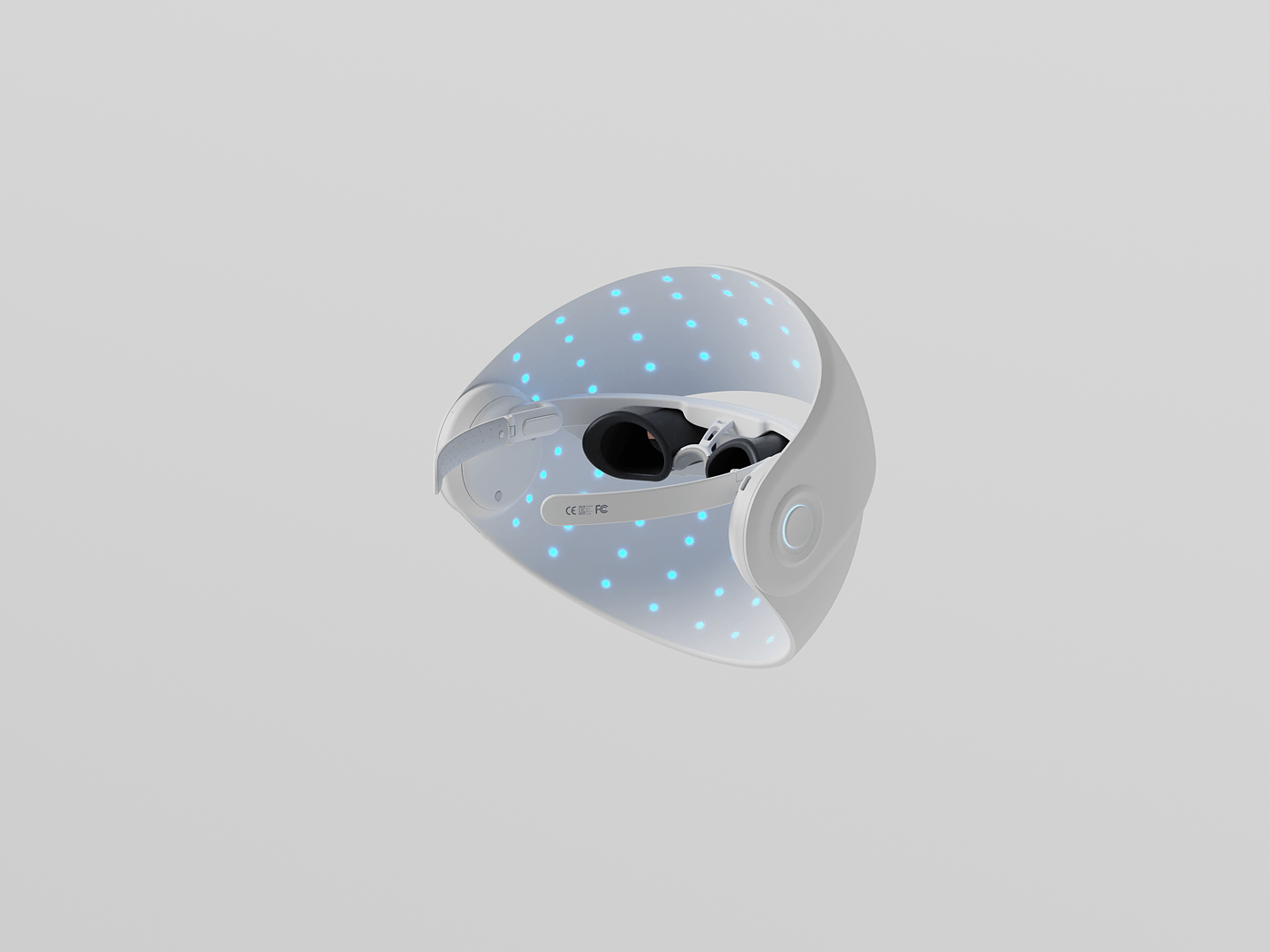 product design，product，cosmetology，Beauty makeup，industrial design，ledmask，
