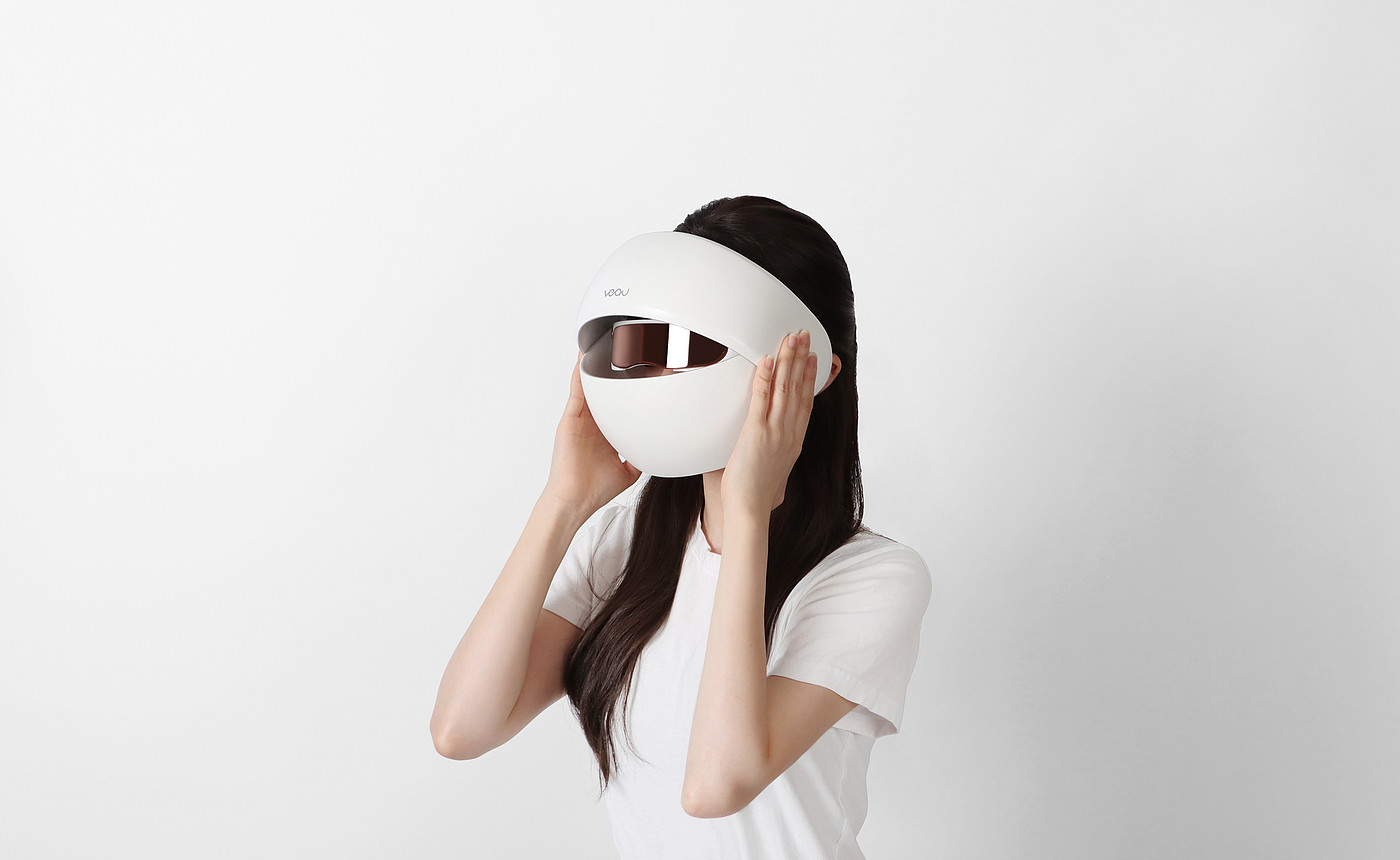 product design，product，cosmetology，Beauty makeup，industrial design，ledmask，
