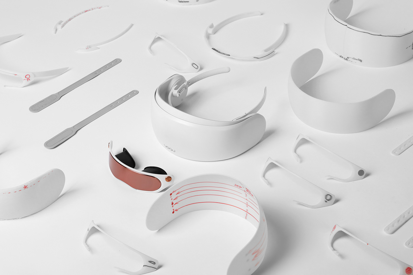 product design，product，cosmetology，Beauty makeup，industrial design，ledmask，