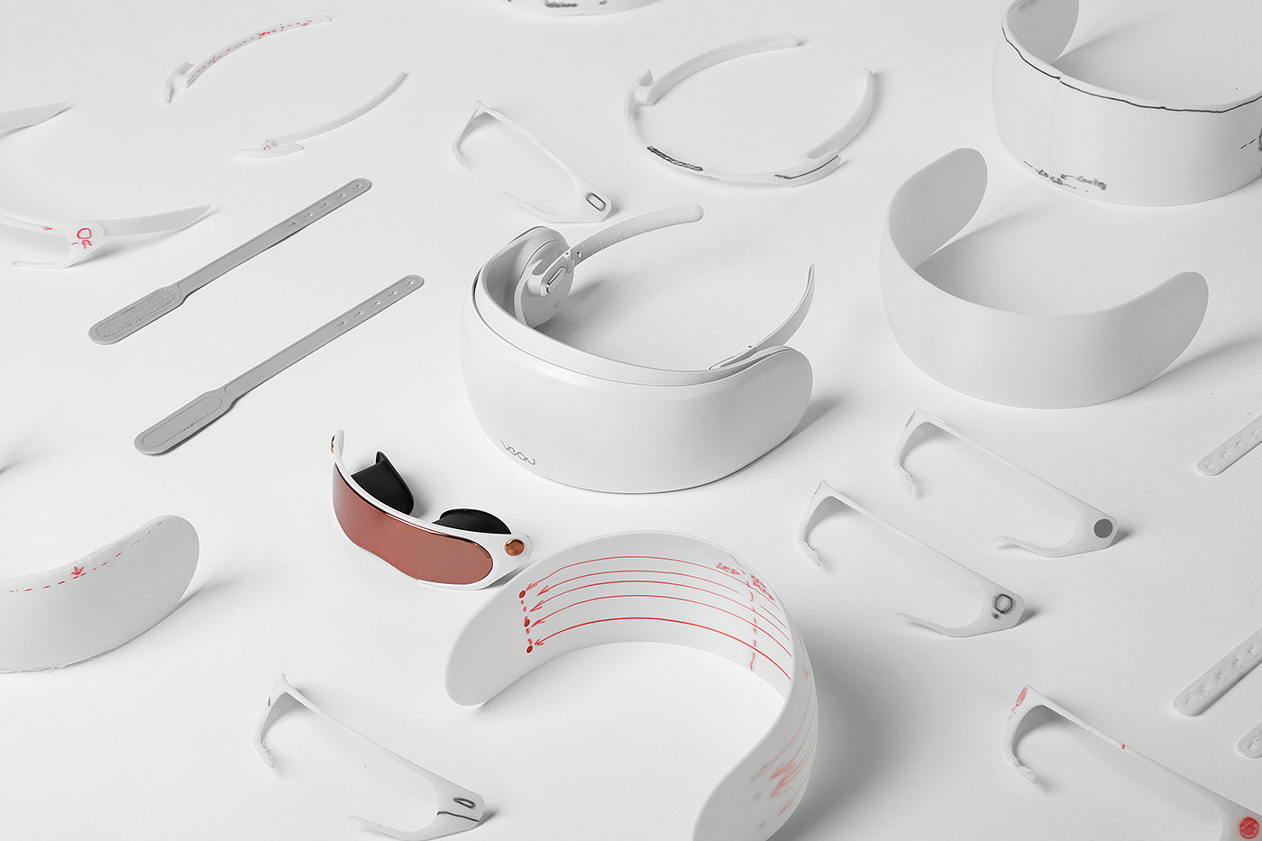 product design，product，cosmetology，Beauty makeup，industrial design，ledmask，
