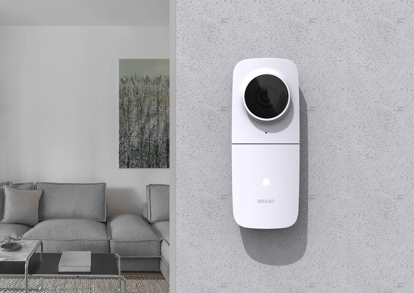 Visual doorbell，