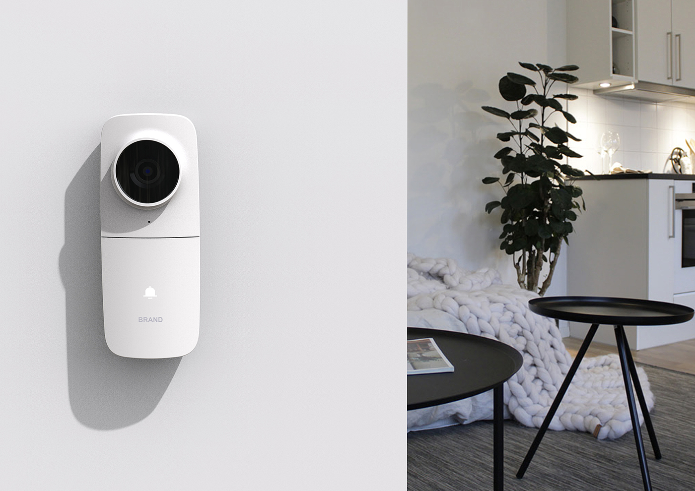 Visual doorbell，