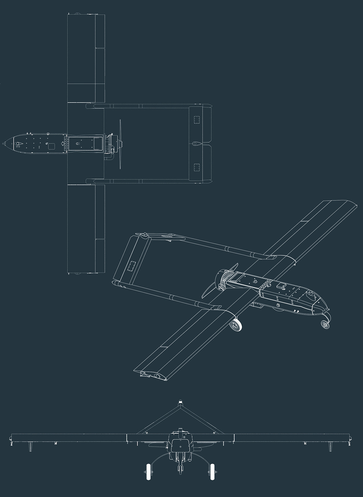 RQ-7，UAV，Flight WiFi transmitter，Aerospace，