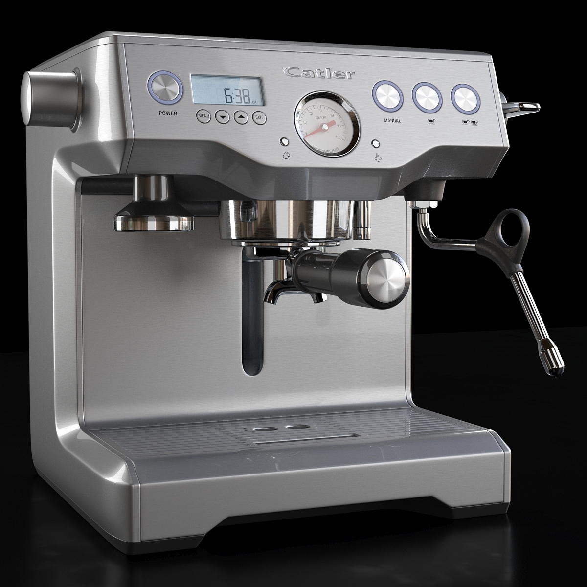 Coffee machine，3D modeling，Carter es9010，