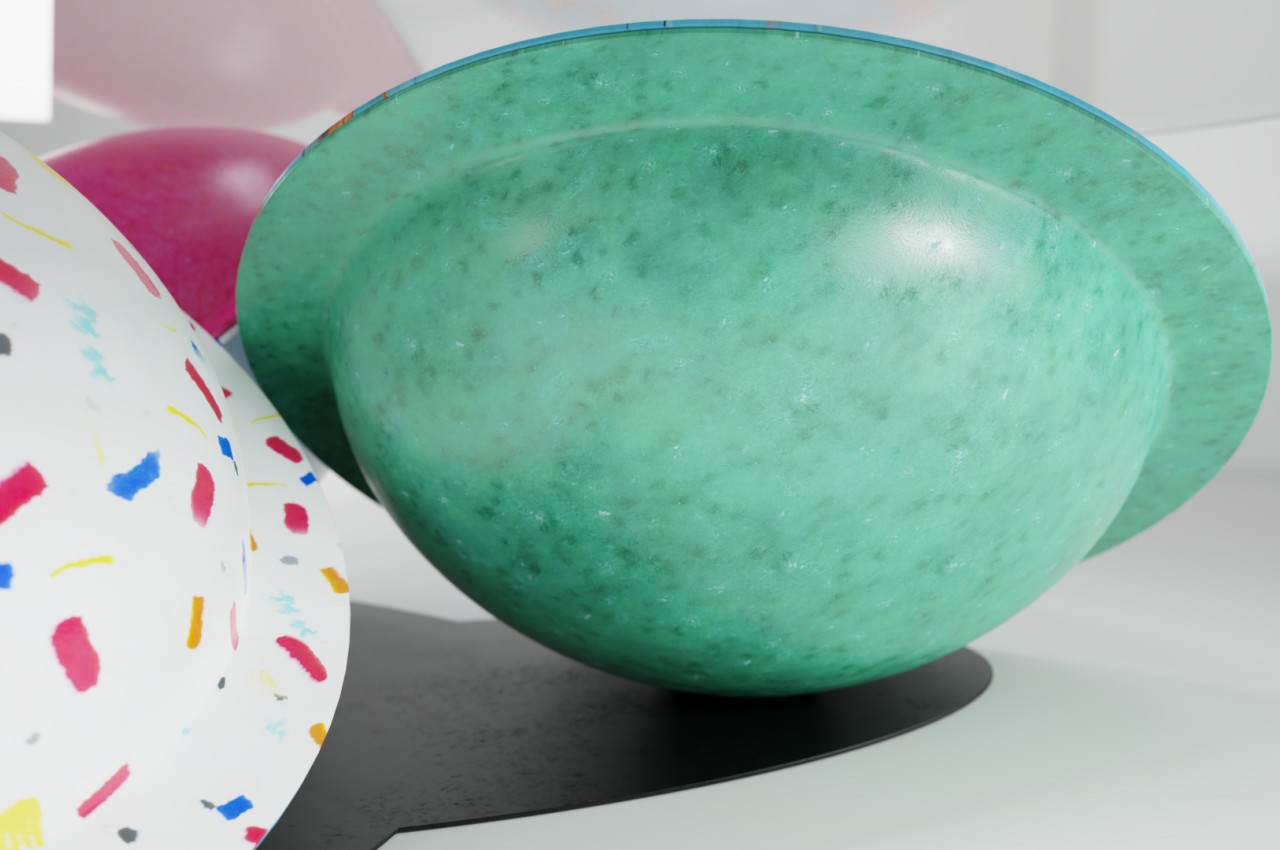 furniture，Coffee table，candy，ufo，