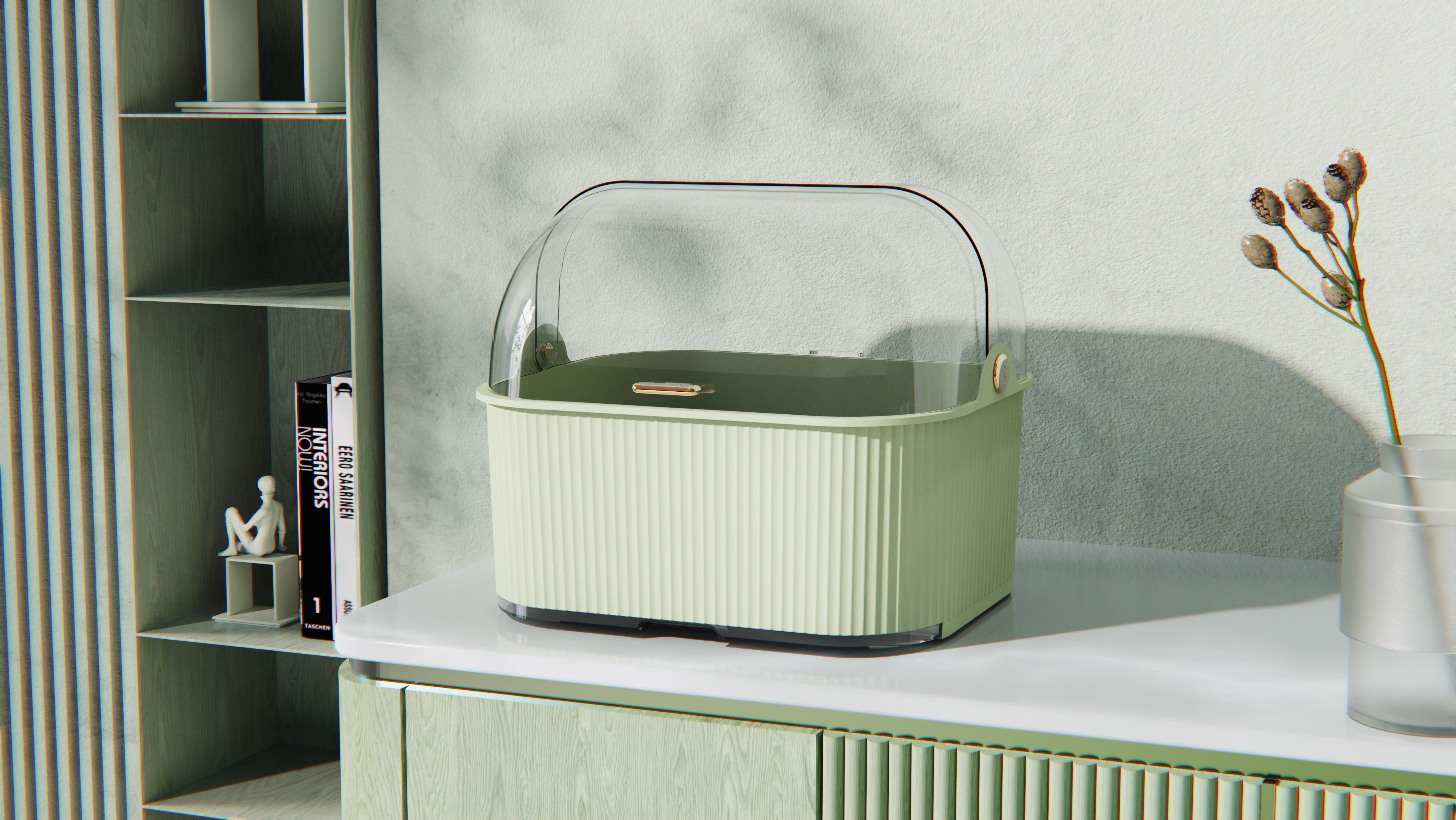 Bowl and chopsticks storage box，cupboard，