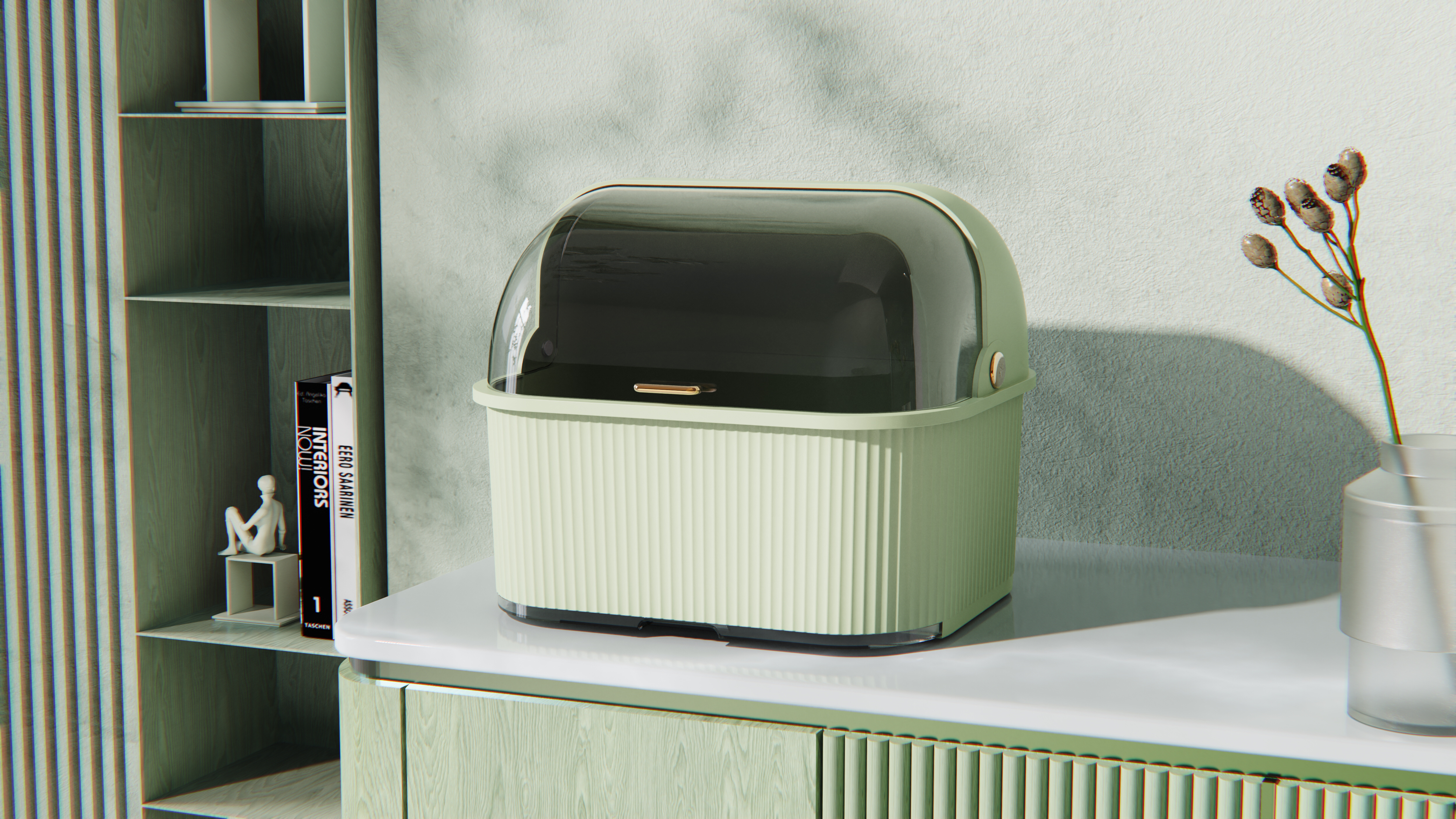 Bowl and chopsticks storage box，cupboard，