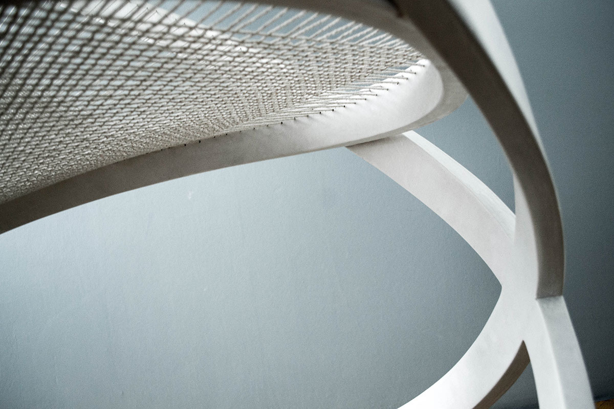 Home Furnishing，furniture，chair，Line，weave，if，white，