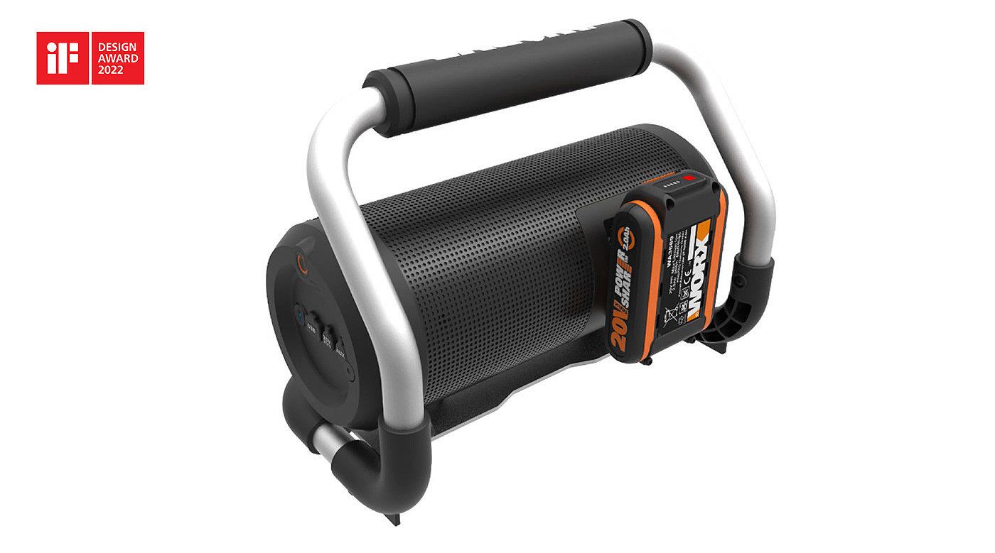 Worx speaker 20V，loudspeaker box，Digital，speaker，