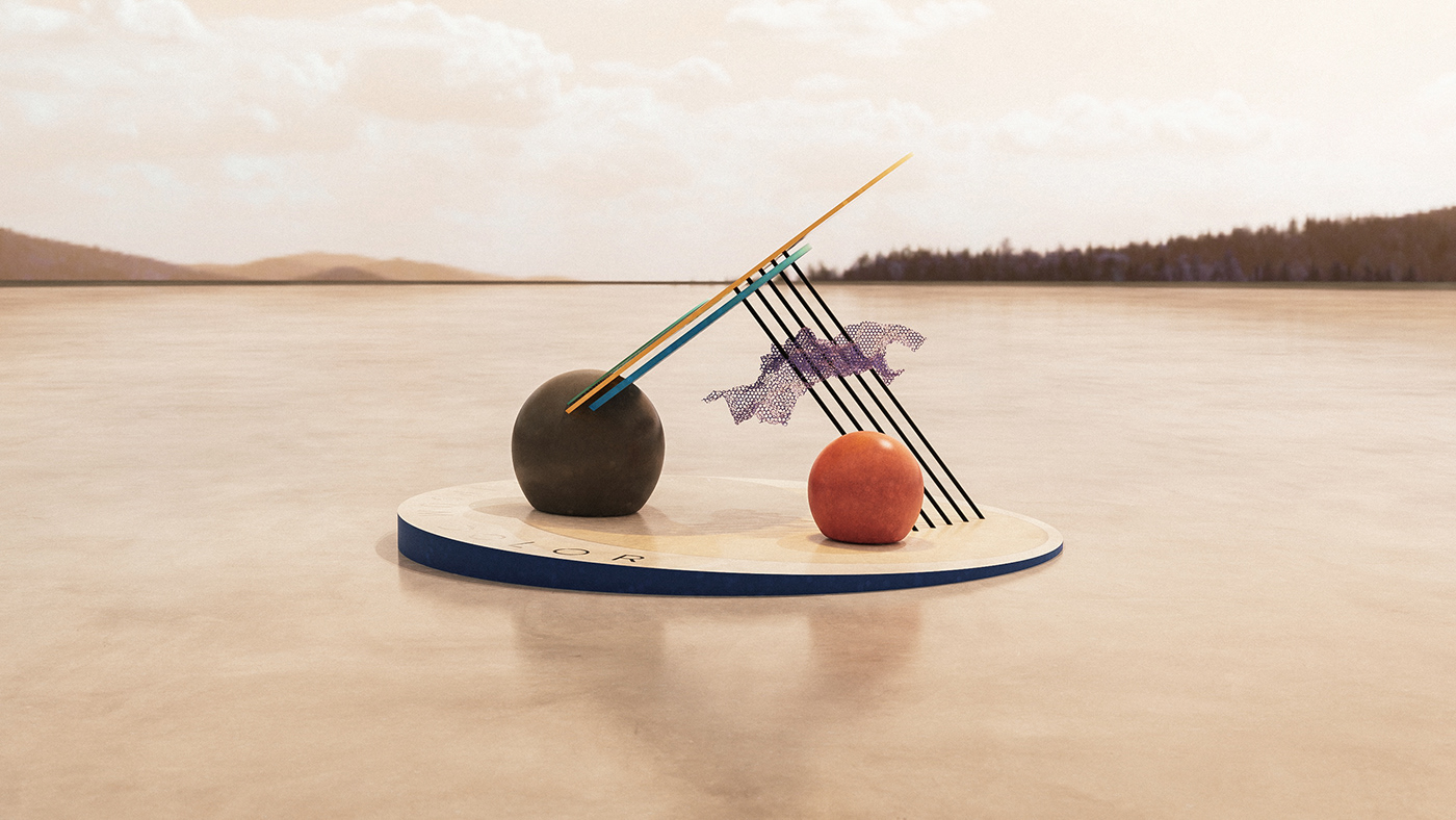 outdoors，Design，concrete，Outdoor installation，product design，statue，