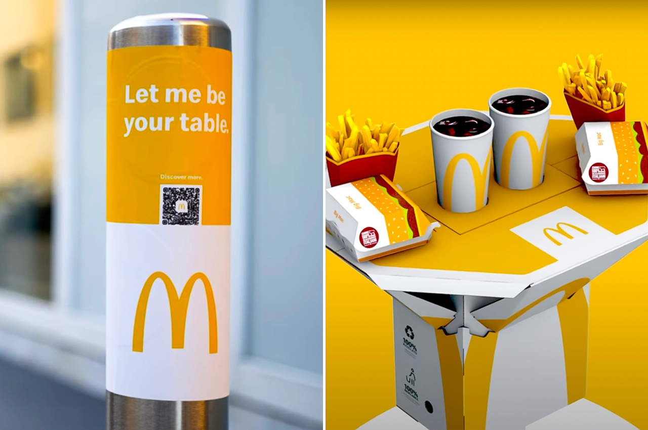 TableBag，McDonald's，takeaway bag，packing，