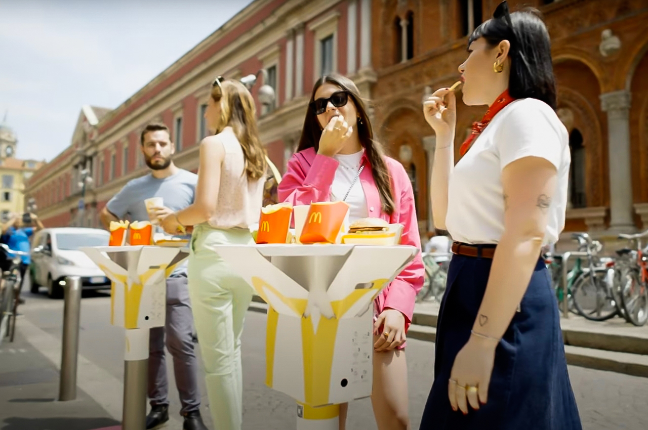 TableBag，McDonald's，takeaway bag，packing，