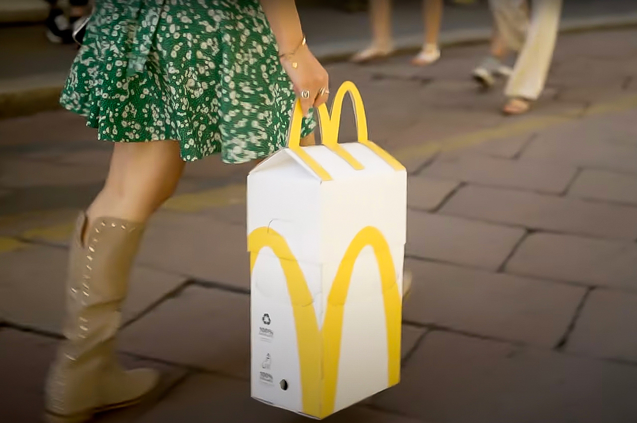 TableBag，McDonald's，takeaway bag，packing，